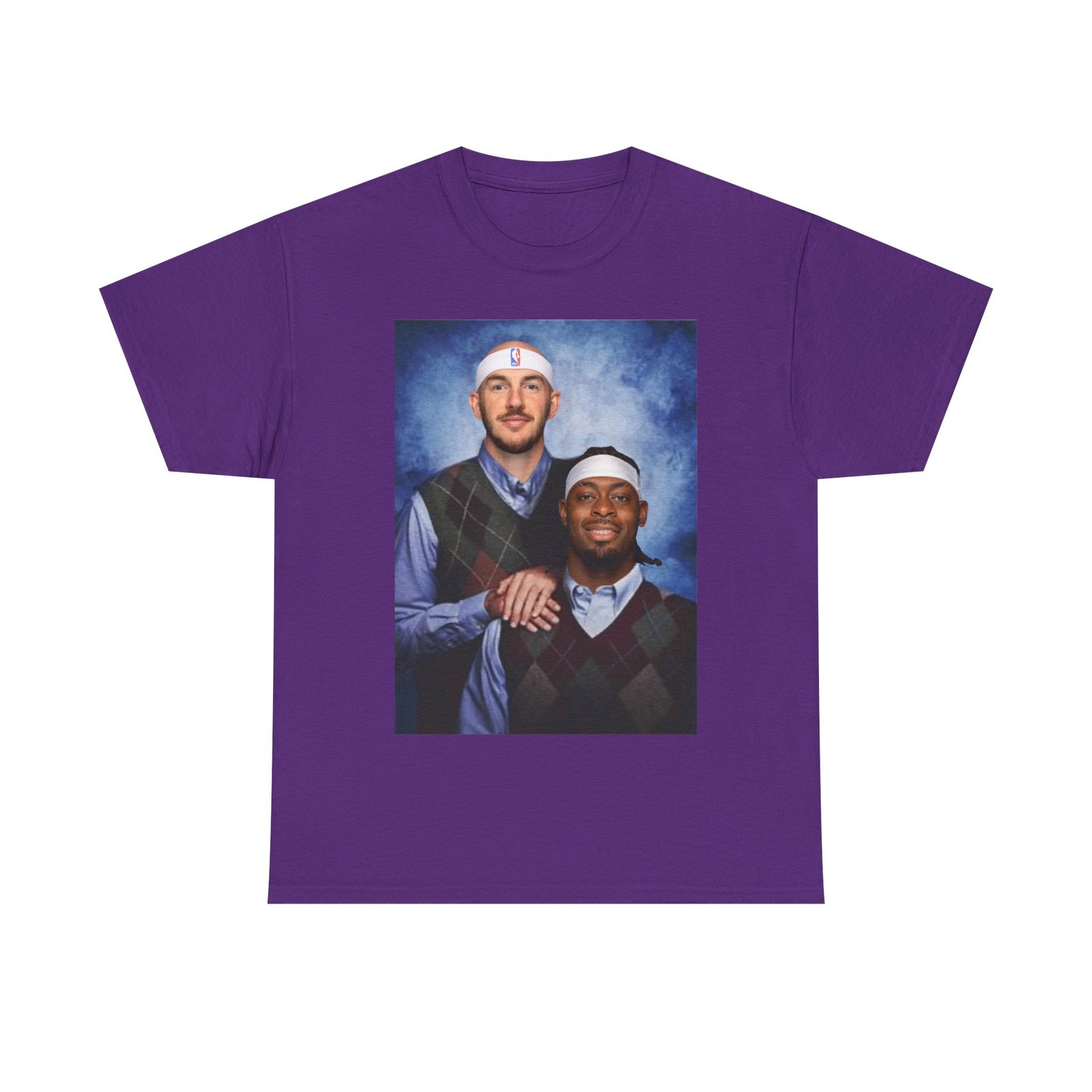 Alex Caruso & Lu Dort Step Brothers T-Shirt | Basketball Duo Tee | Funny Hoops Fan Shirt | Oklahoma City Basketball Gift - Image 31