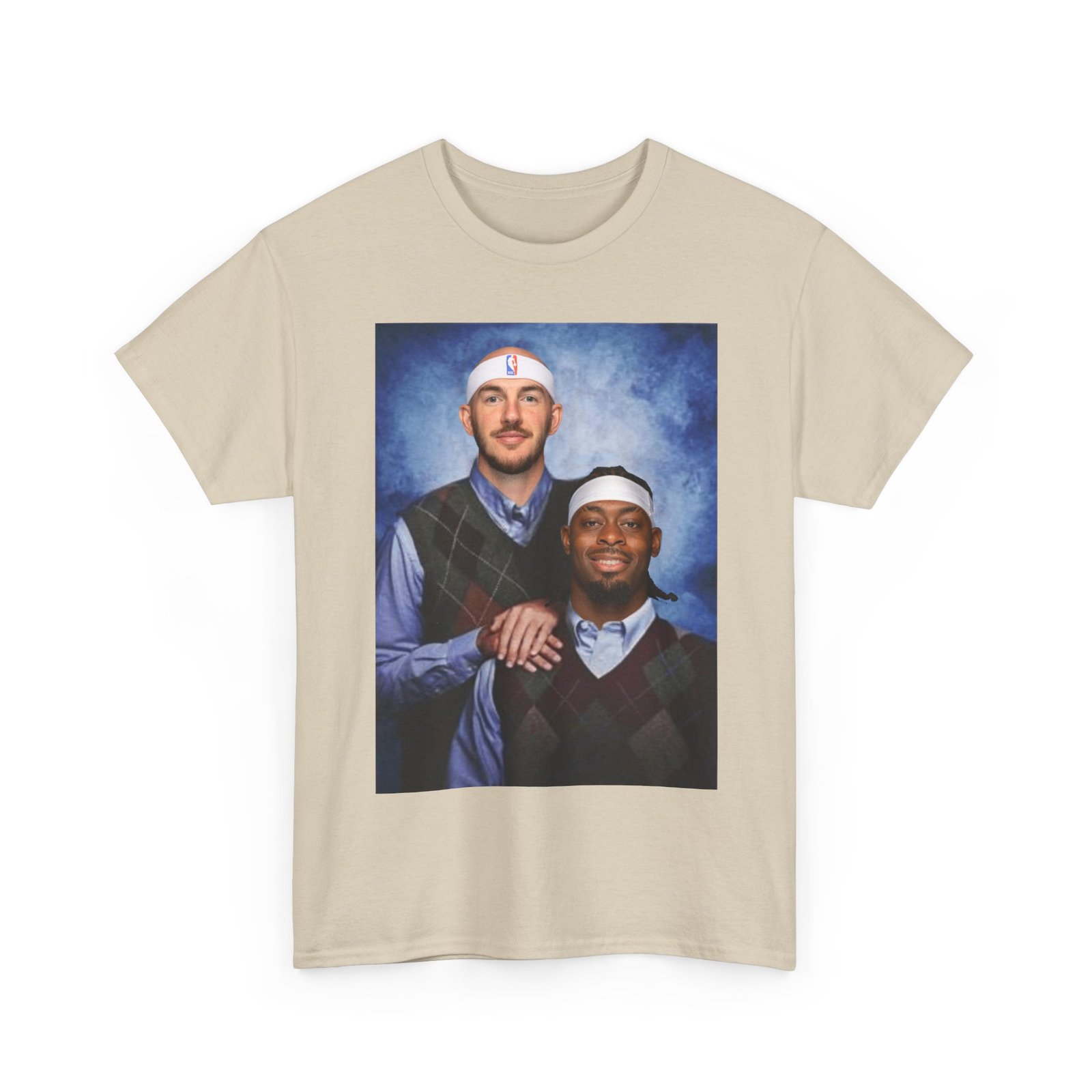 Alex Caruso & Lu Dort Step Brothers T-Shirt | Basketball Duo Tee | Funny Hoops Fan Shirt | Oklahoma City Basketball Gift - Image 18