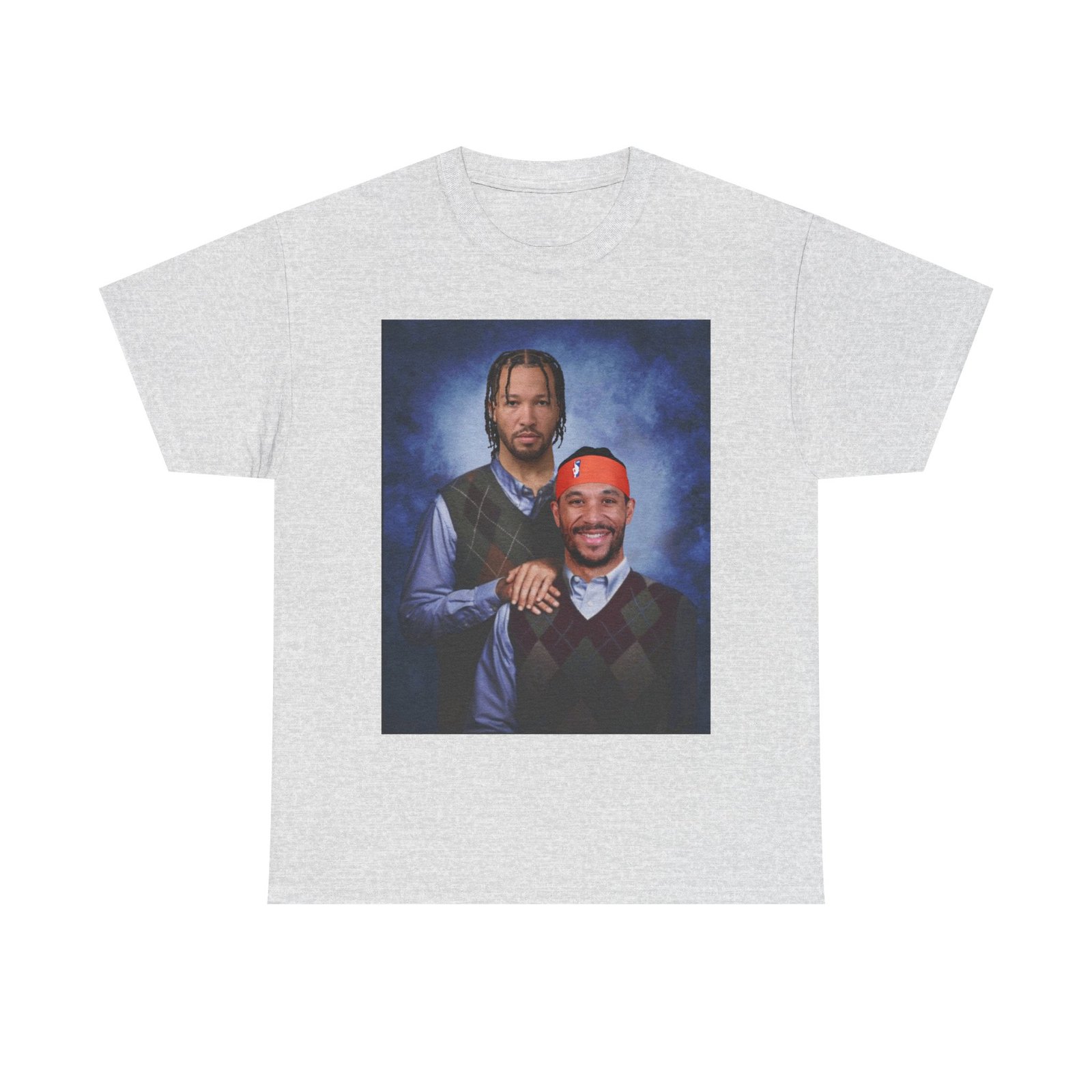 Jalen Brunson & Josh Hart Step Brothers Shirt | New York Knicks Duo Tee | Funny NBA T-Shirt | Basketball Fan Gift | Knicks Shirt - Image 9