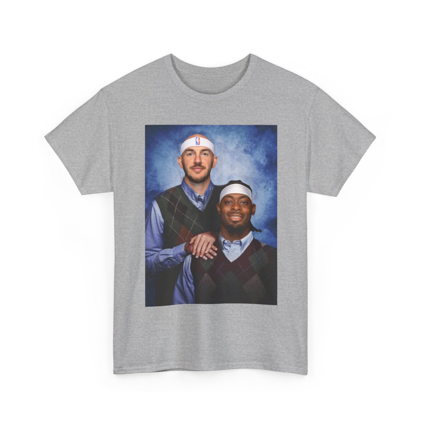 Alex Caruso & Lu Dort Step Brothers T-Shirt | Basketball Duo Tee | Funny Hoops Fan Shirt | Oklahoma City Basketball Gift - Image 23