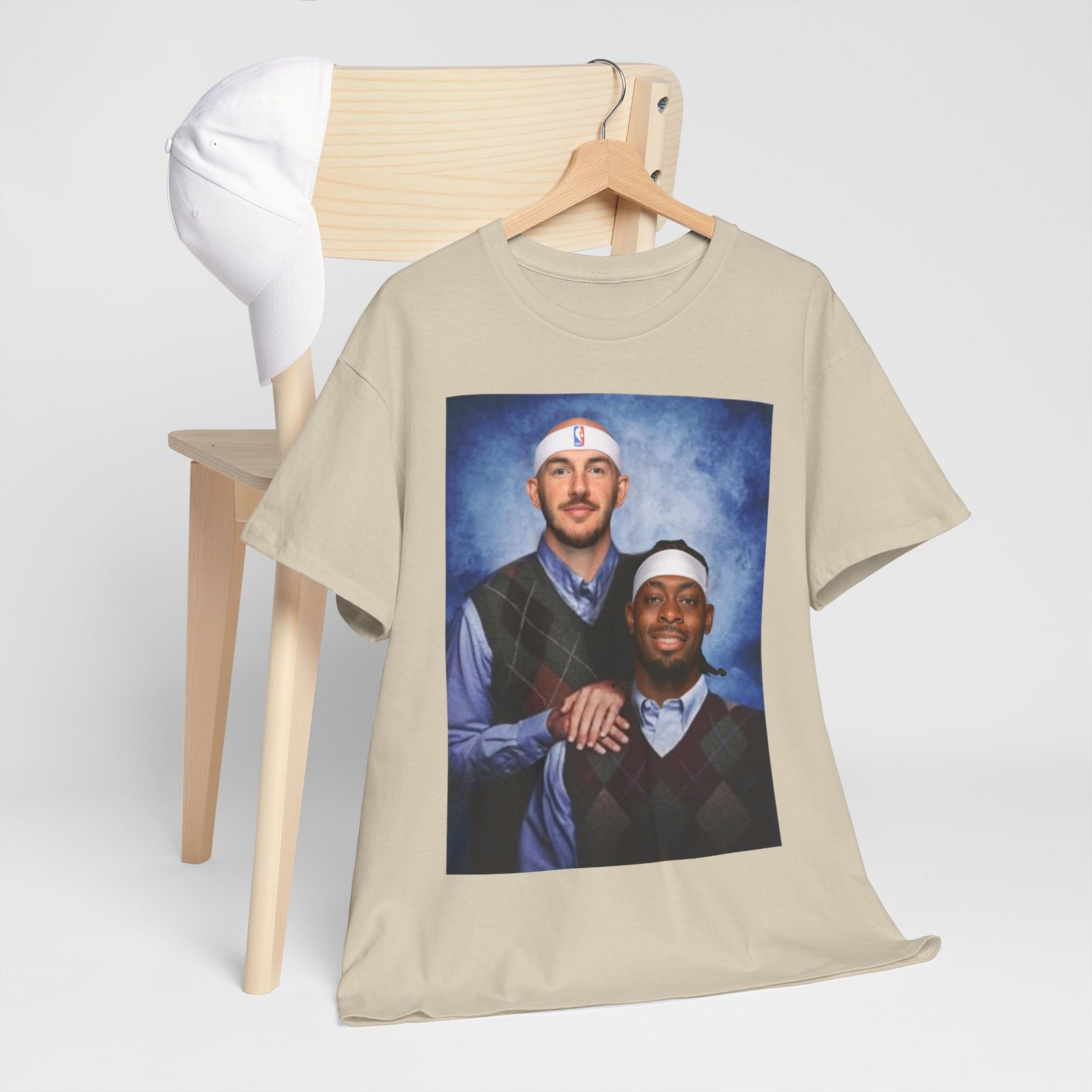 Alex Caruso & Lu Dort Step Brothers T-Shirt | Basketball Duo Tee | Funny Hoops Fan Shirt | Oklahoma City Basketball Gift - Image 20
