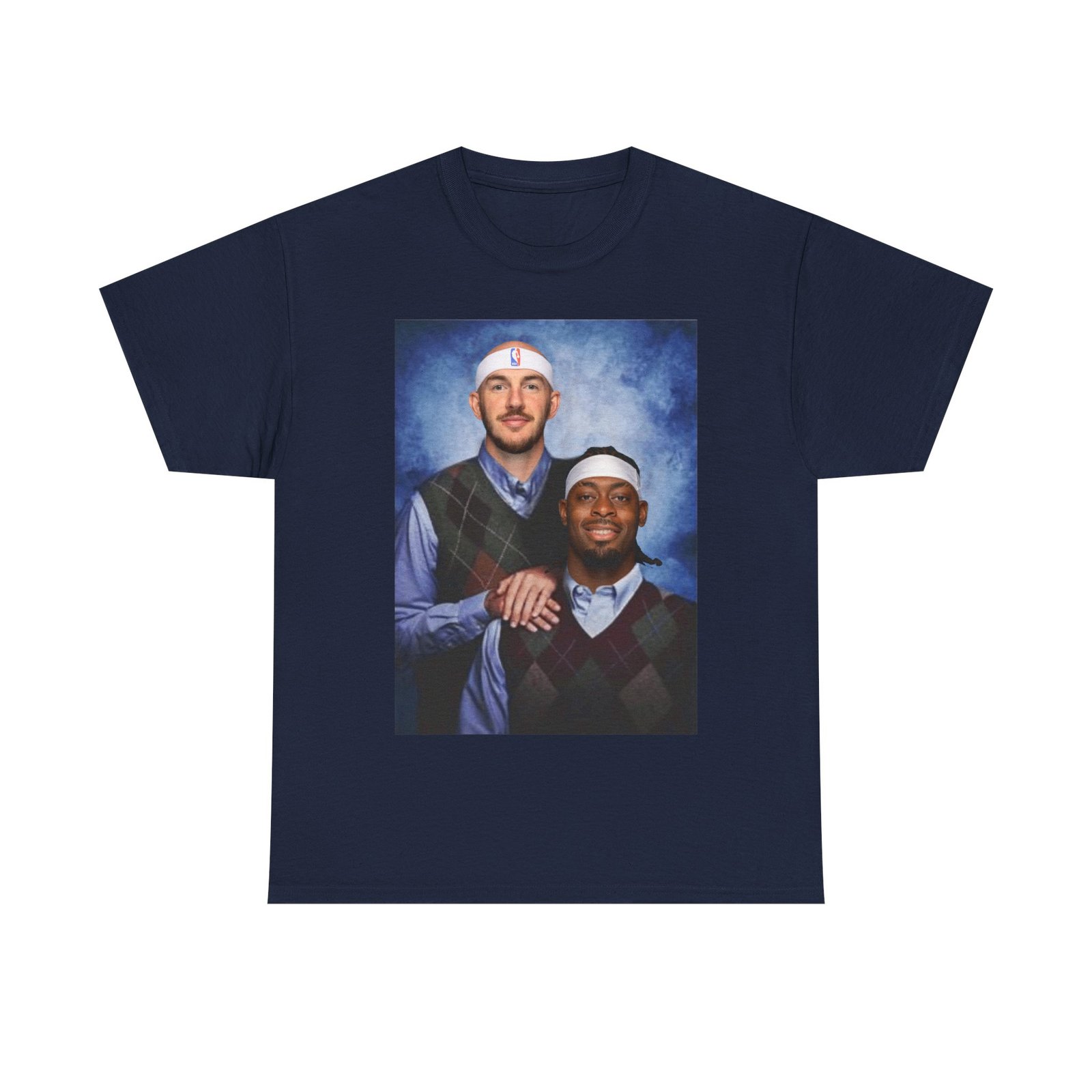 Alex Caruso & Lu Dort Step Brothers T-Shirt | Basketball Duo Tee | Funny Hoops Fan Shirt | Oklahoma City Basketball Gift - Image 26