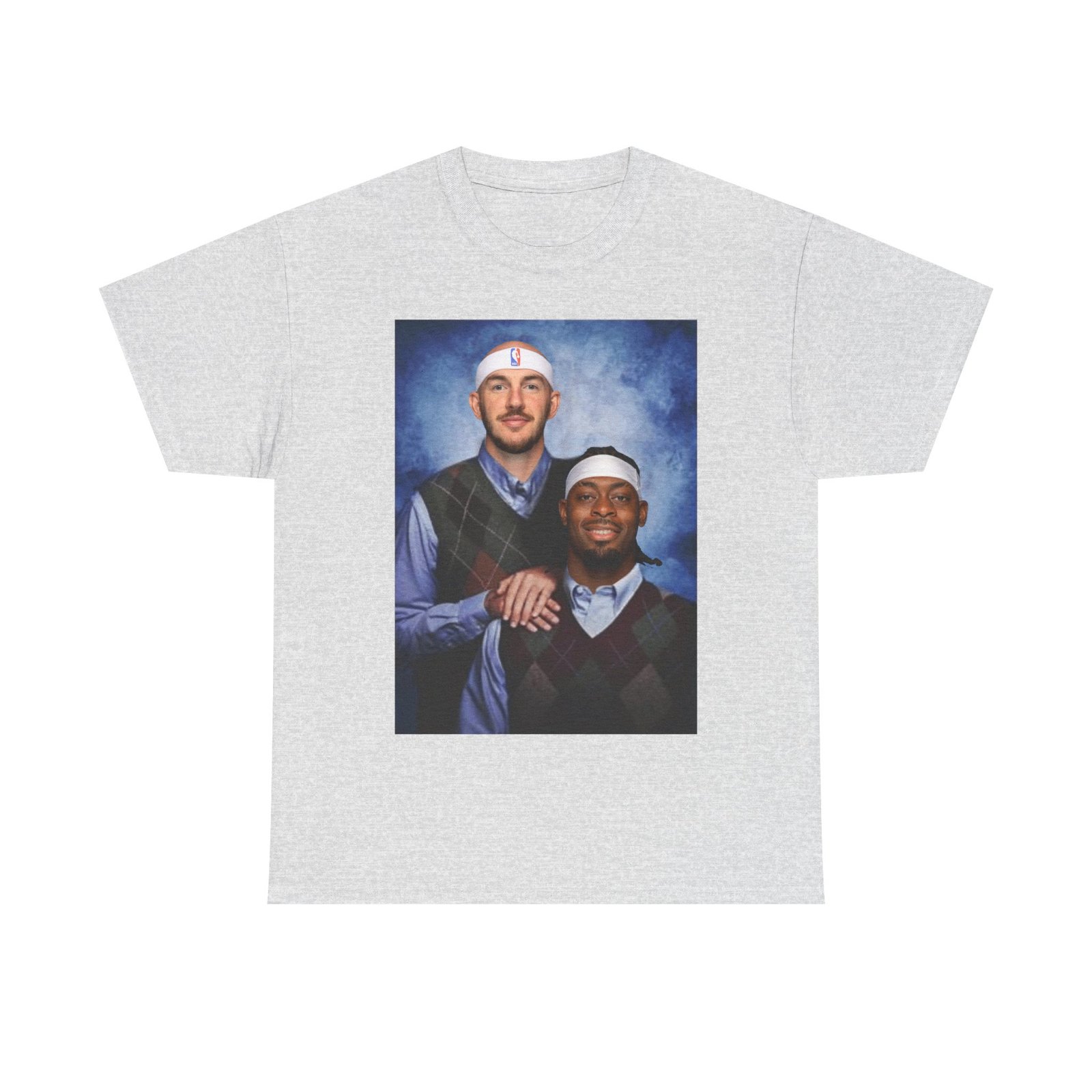 Alex Caruso & Lu Dort Step Brothers T-Shirt | Basketball Duo Tee | Funny Hoops Fan Shirt | Oklahoma City Basketball Gift - Image 11