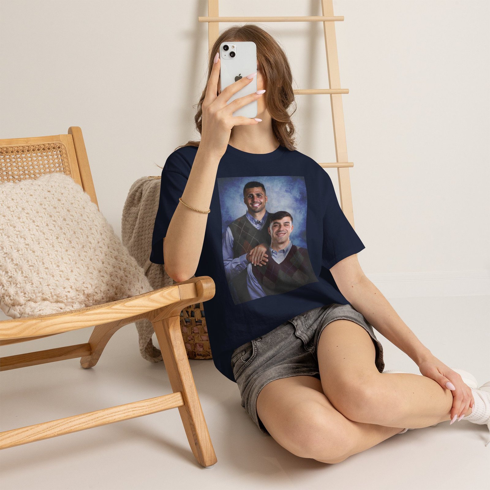 Pedri & Rodri Step Brothers T-Shirt | Barcelona Football Shirt | Barca Fan Gift | Spanish Soccer Tee | Vintage Graphic Unisex Shirt - Image 10
