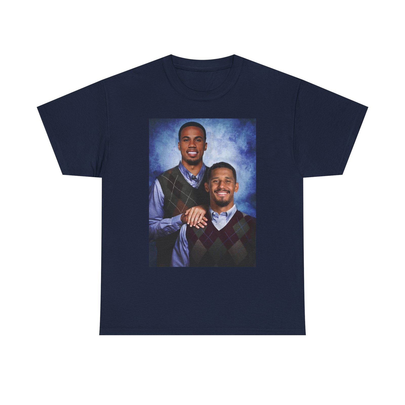 Gabriel & William Saliba T-Shirt | Arsenal FC Shirt | Step brother Shirt | Unisex Heavy Cotton Tee | Arsenal Football | Arsenal Gift - Image 2