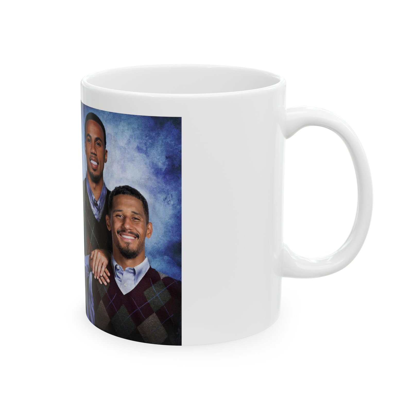 Gabriel Magalhães & William Saliba Step Brothers Mug Arsenal Defender Duo Gift, Football Fan Coffee Cup Ceramic Mug - Image 5