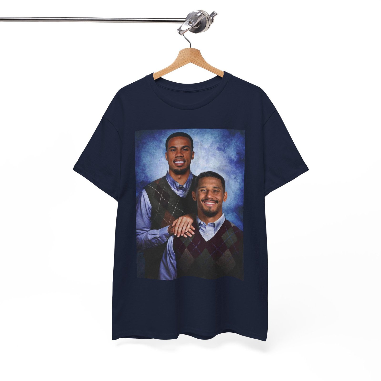 Gabriel & William Saliba T-Shirt | Arsenal FC Shirt | Step brother Shirt | Unisex Heavy Cotton Tee | Arsenal Football | Arsenal Gift