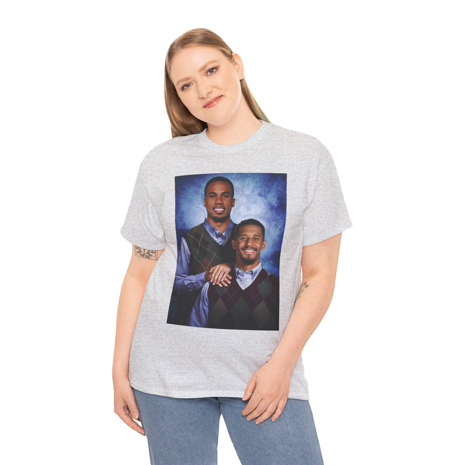 Gabriel & William Saliba T-Shirt | Arsenal FC Shirt | Step brother Shirt | Unisex Heavy Cotton Tee | Arsenal Football | Arsenal Gift - Image 27