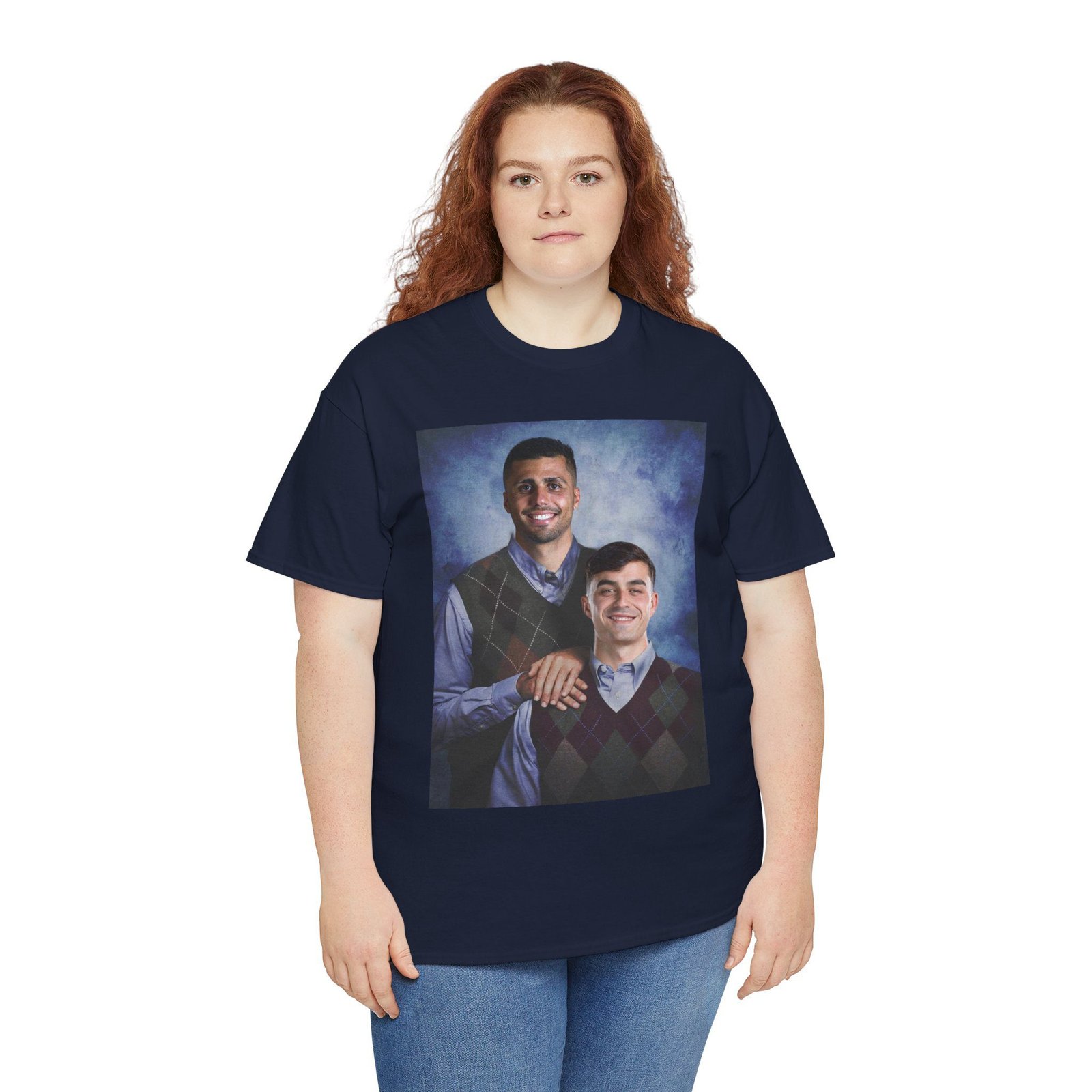 Pedri & Rodri Step Brothers T-Shirt | Barcelona Football Shirt | Barca Fan Gift | Spanish Soccer Tee | Vintage Graphic Unisex Shirt - Image 4