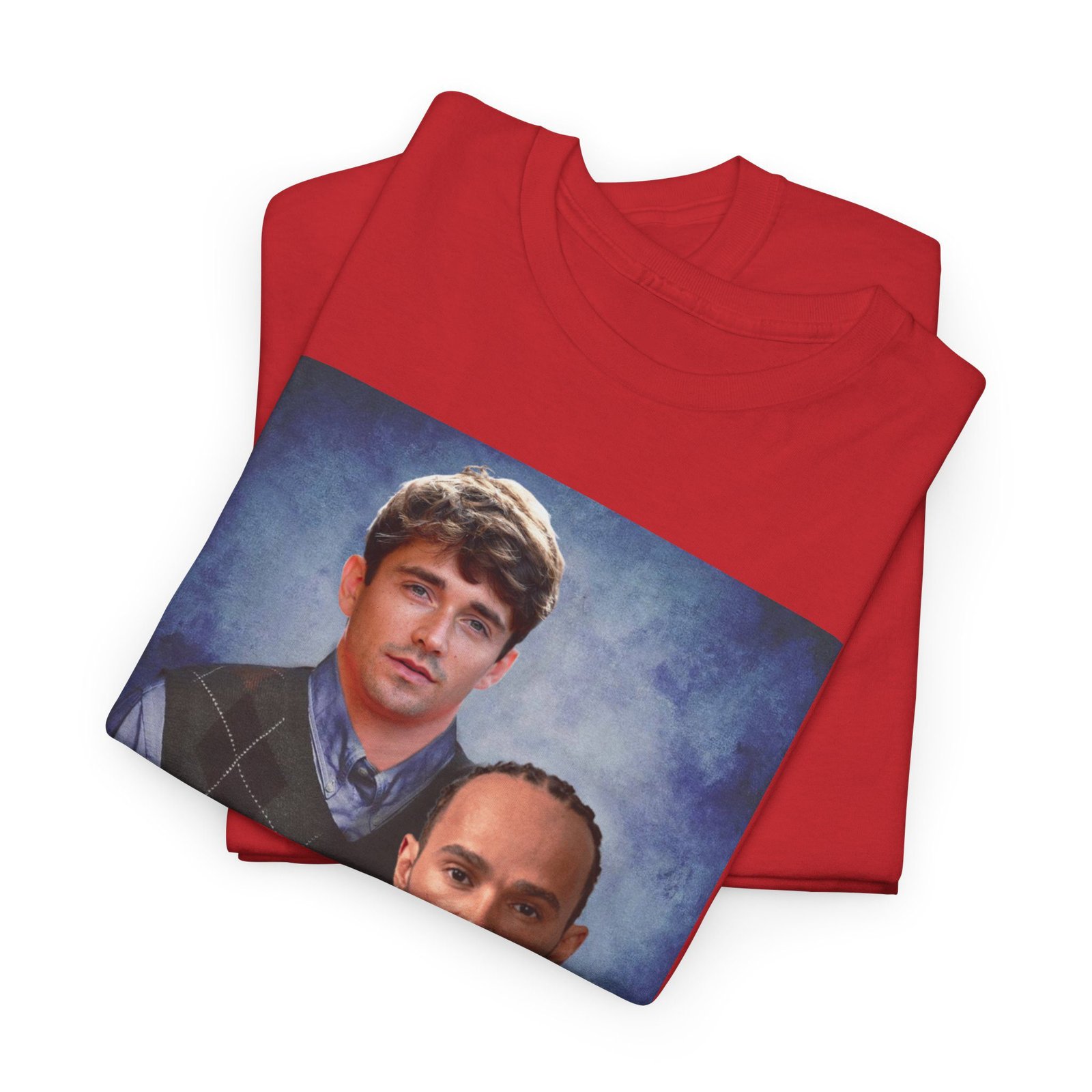 Charles Leclerc & Lewis Hamilton T-Shirt | Step Brothers F1 Duo Tee | Racing Fan Gift | Funny Formula 1 Shirt Unisex Heavy Cotton - Image 17