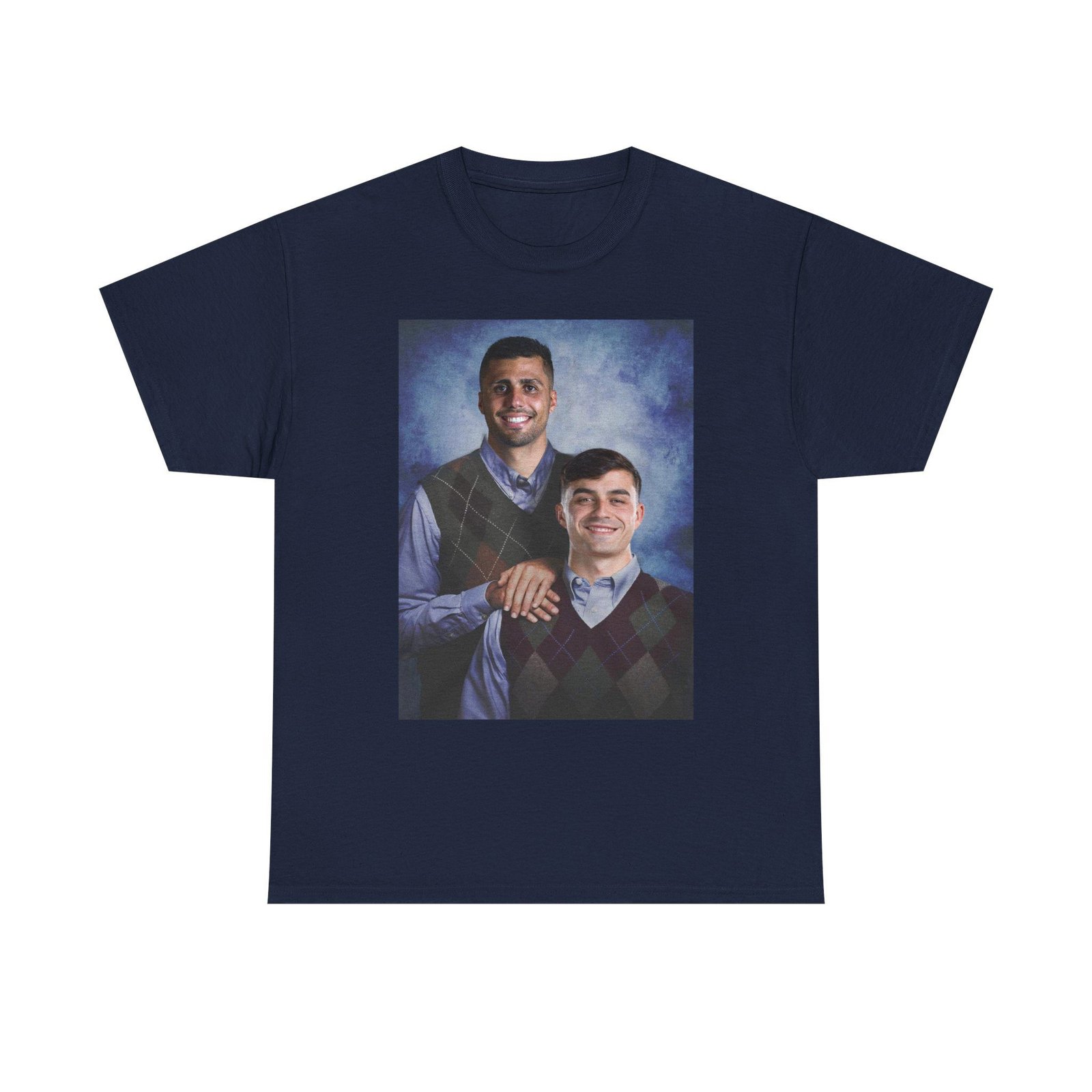 Pedri & Rodri Step Brothers T-Shirt | Barcelona Football Shirt | Barca Fan Gift | Spanish Soccer Tee | Vintage Graphic Unisex Shirt