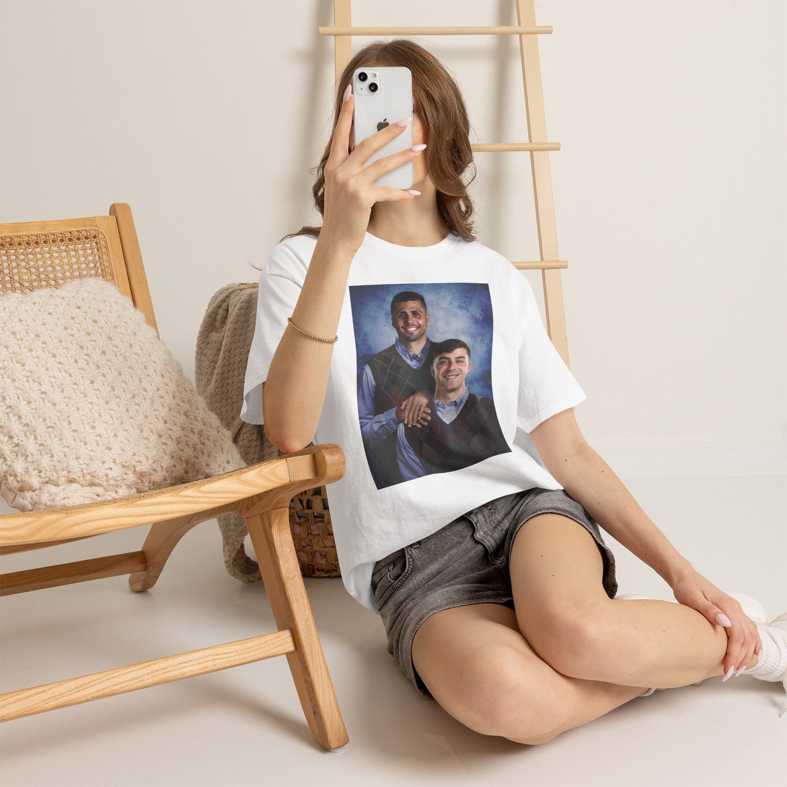 Pedri & Rodri Step Brothers T-Shirt | Barcelona Football Shirt | Barca Fan Gift | Spanish Soccer Tee | Vintage Graphic Unisex Shirt - Image 18