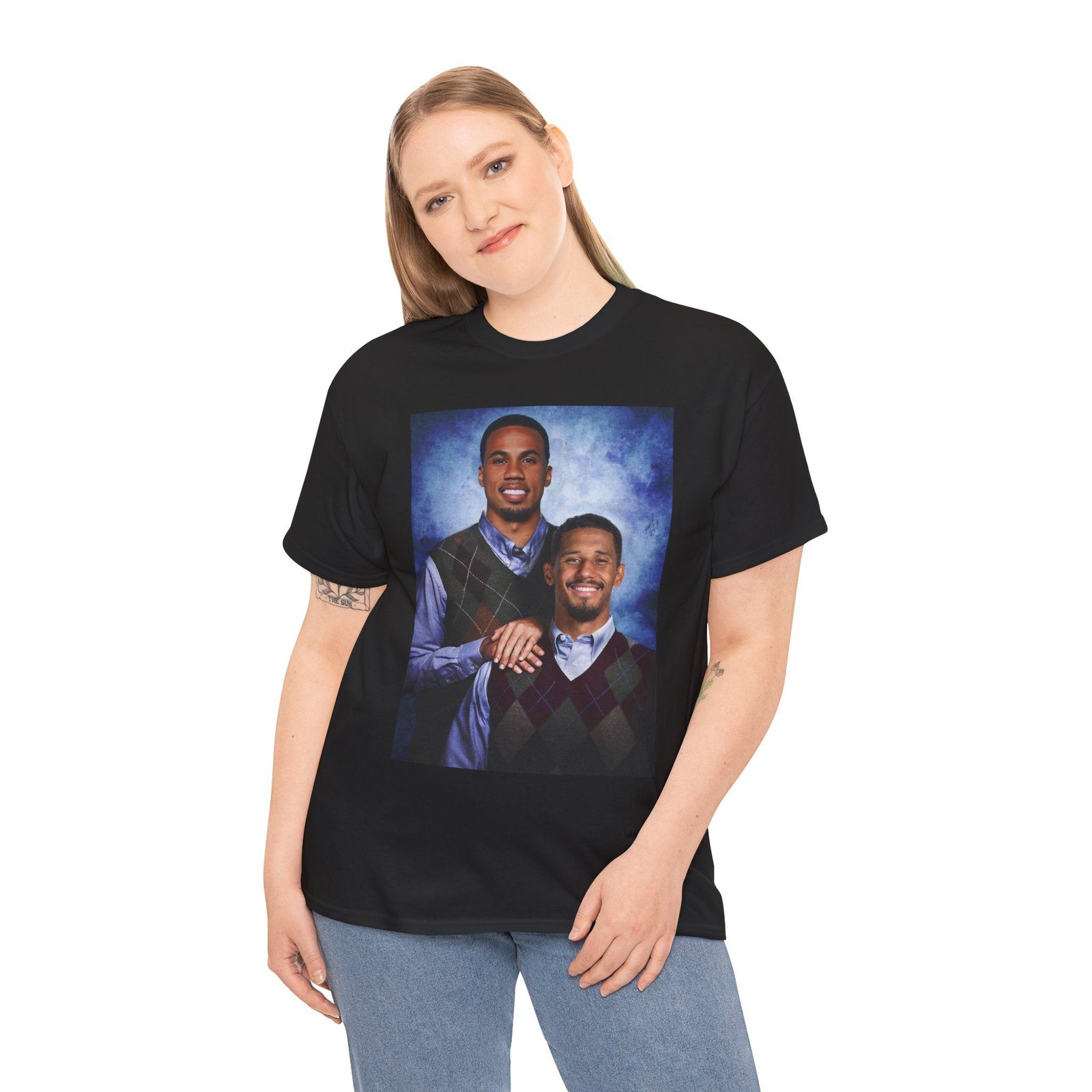 Gabriel & William Saliba T-Shirt | Arsenal FC Shirt | Step brother Shirt | Unisex Heavy Cotton Tee | Arsenal Football | Arsenal Gift - Image 36