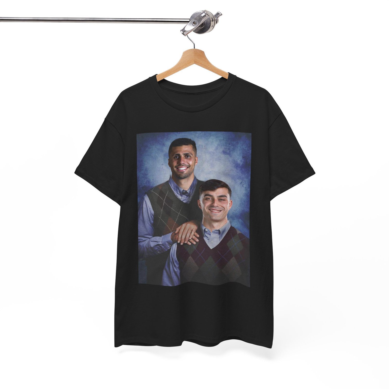 Pedri & Rodri Step Brothers T-Shirt | Barcelona Football Shirt | Barca Fan Gift | Spanish Soccer Tee | Vintage Graphic Unisex Shirt - Image 36
