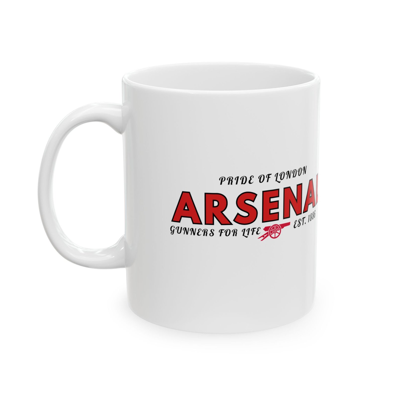 Gabriel Magalhães & William Saliba Step Brothers Mug Arsenal Defender Duo Gift, Football Fan Coffee Cup Ceramic Mug - Image 4