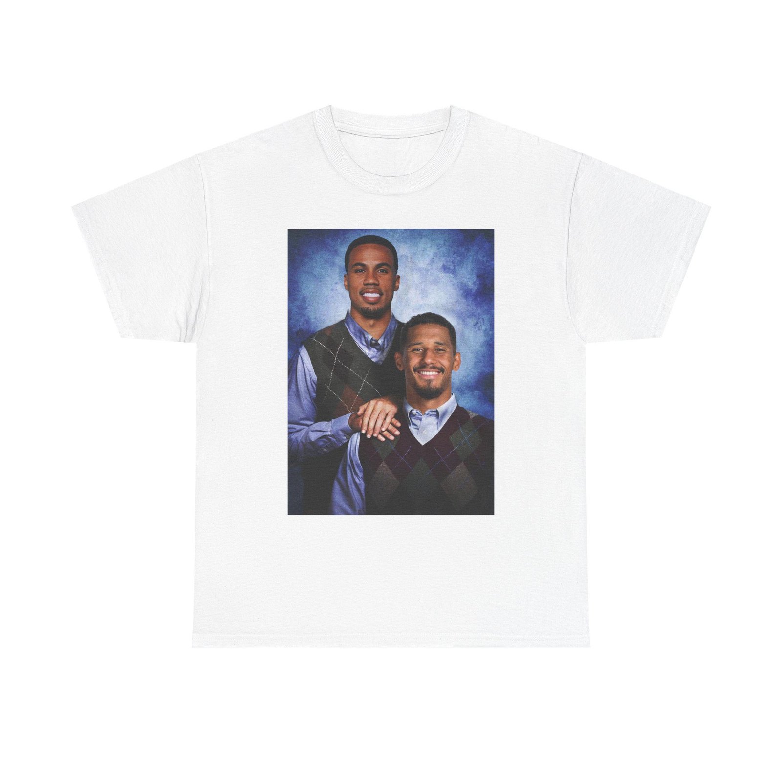 Gabriel & William Saliba T-Shirt | Arsenal FC Shirt | Step brother Shirt | Unisex Heavy Cotton Tee | Arsenal Football | Arsenal Gift - Image 12
