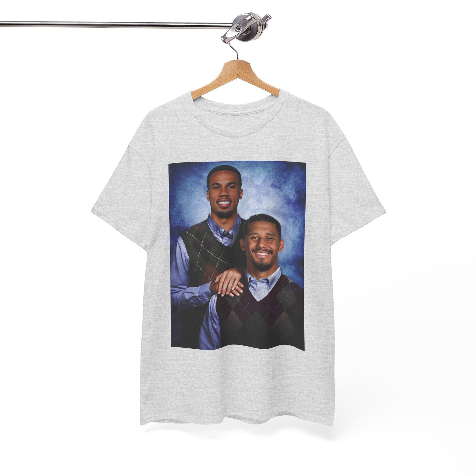 Gabriel & William Saliba T-Shirt | Arsenal FC Shirt | Step brother Shirt | Unisex Heavy Cotton Tee | Arsenal Football | Arsenal Gift - Image 26