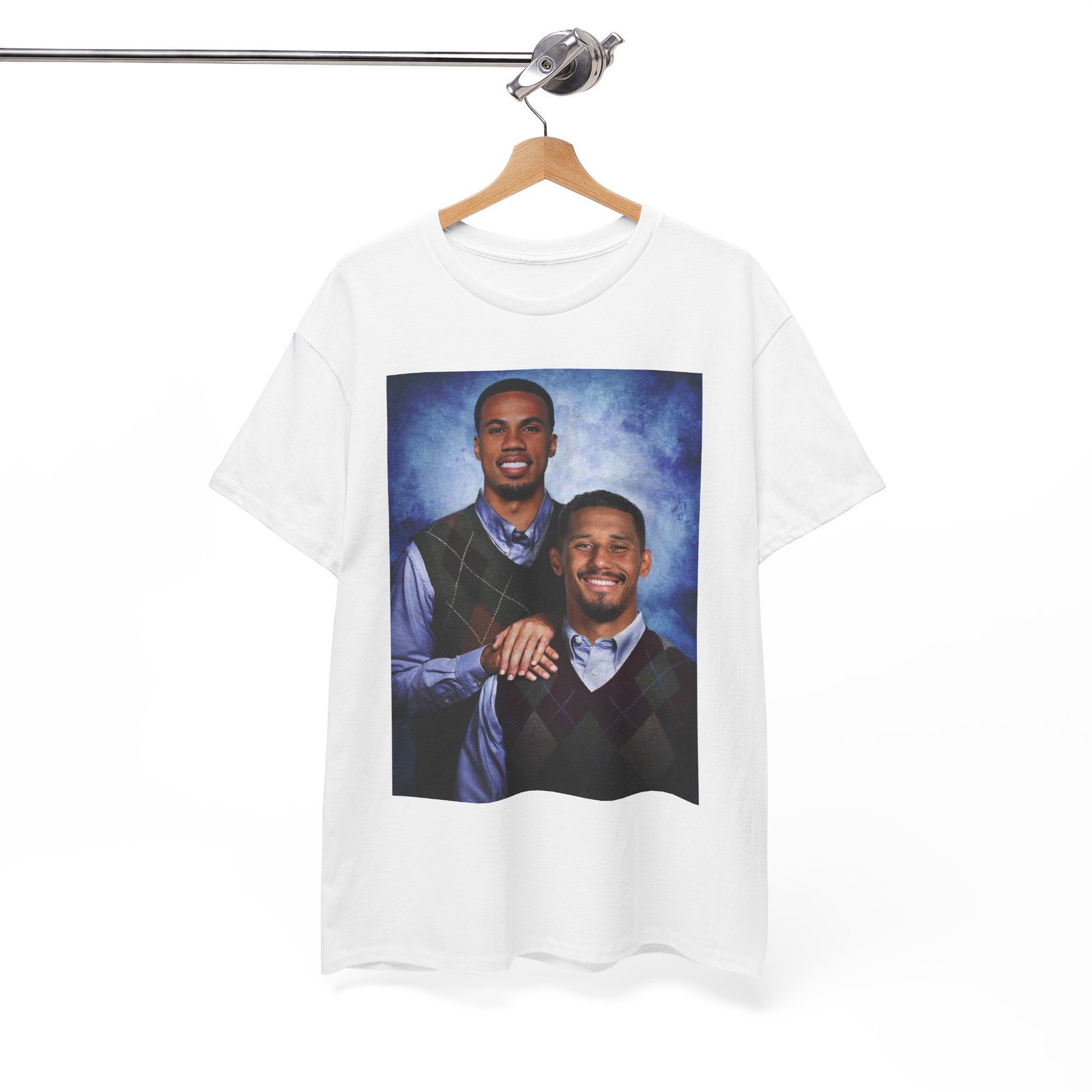 Gabriel & William Saliba T-Shirt | Arsenal FC Shirt | Step brother Shirt | Unisex Heavy Cotton Tee | Arsenal Football | Arsenal Gift - Image 17