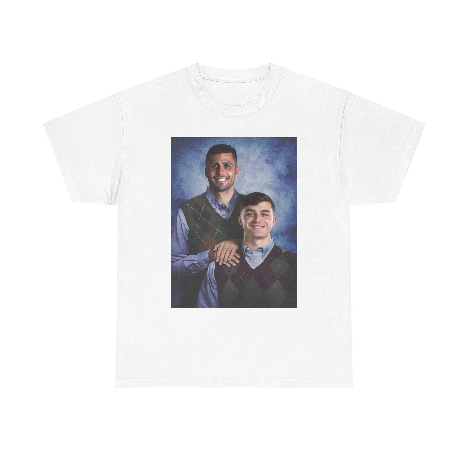 Pedri & Rodri Step Brothers T-Shirt | Barcelona Football Shirt | Barca Fan Gift | Spanish Soccer Tee | Vintage Graphic Unisex Shirt - Image 15