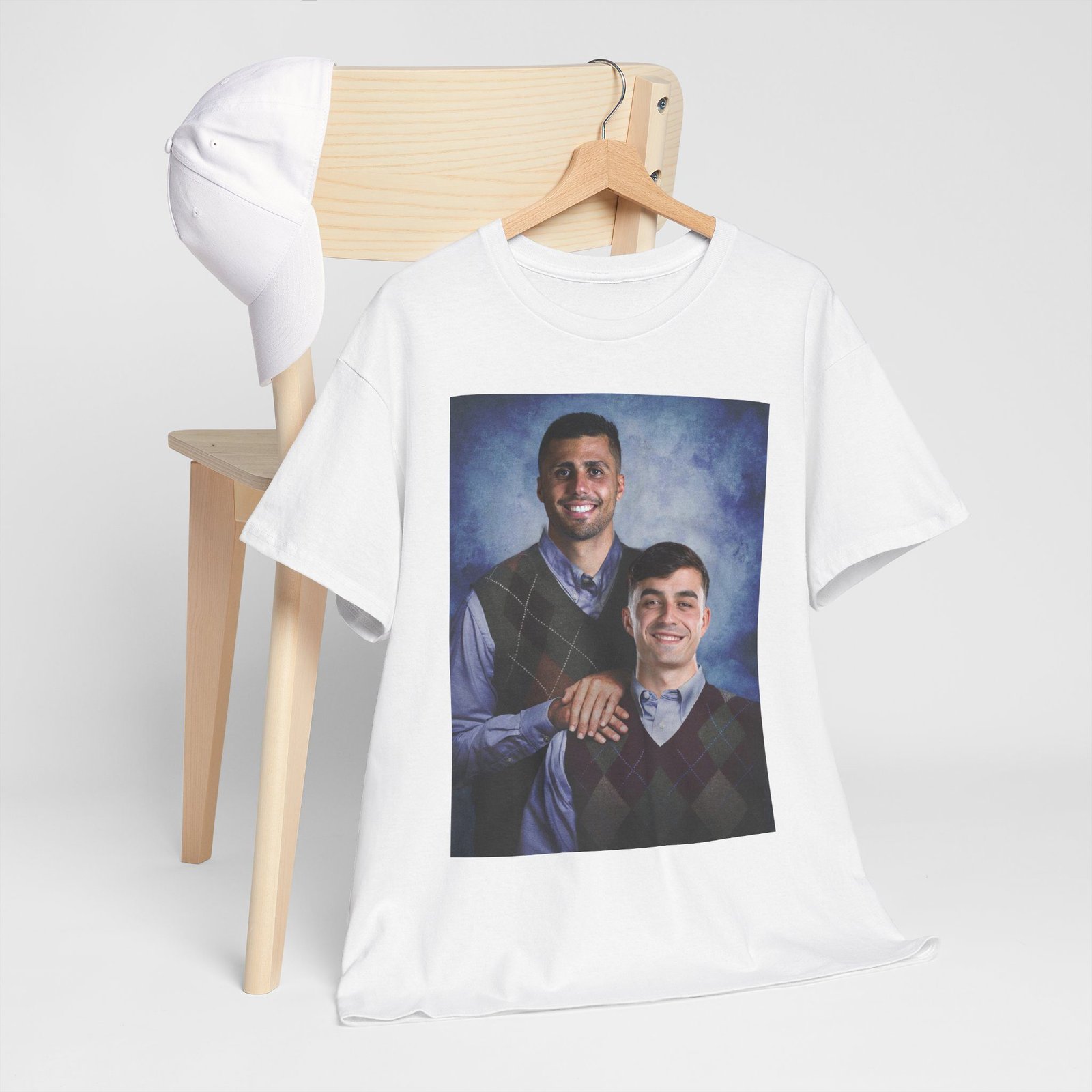 Pedri & Rodri Step Brothers T-Shirt | Barcelona Football Shirt | Barca Fan Gift | Spanish Soccer Tee | Vintage Graphic Unisex Shirt - Image 19