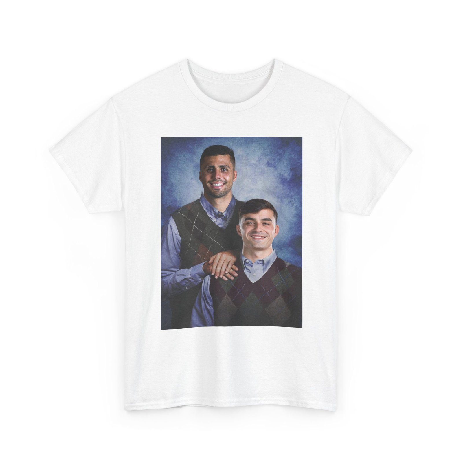 Pedri & Rodri Step Brothers T-Shirt | Barcelona Football Shirt | Barca Fan Gift | Spanish Soccer Tee | Vintage Graphic Unisex Shirt - Image 14