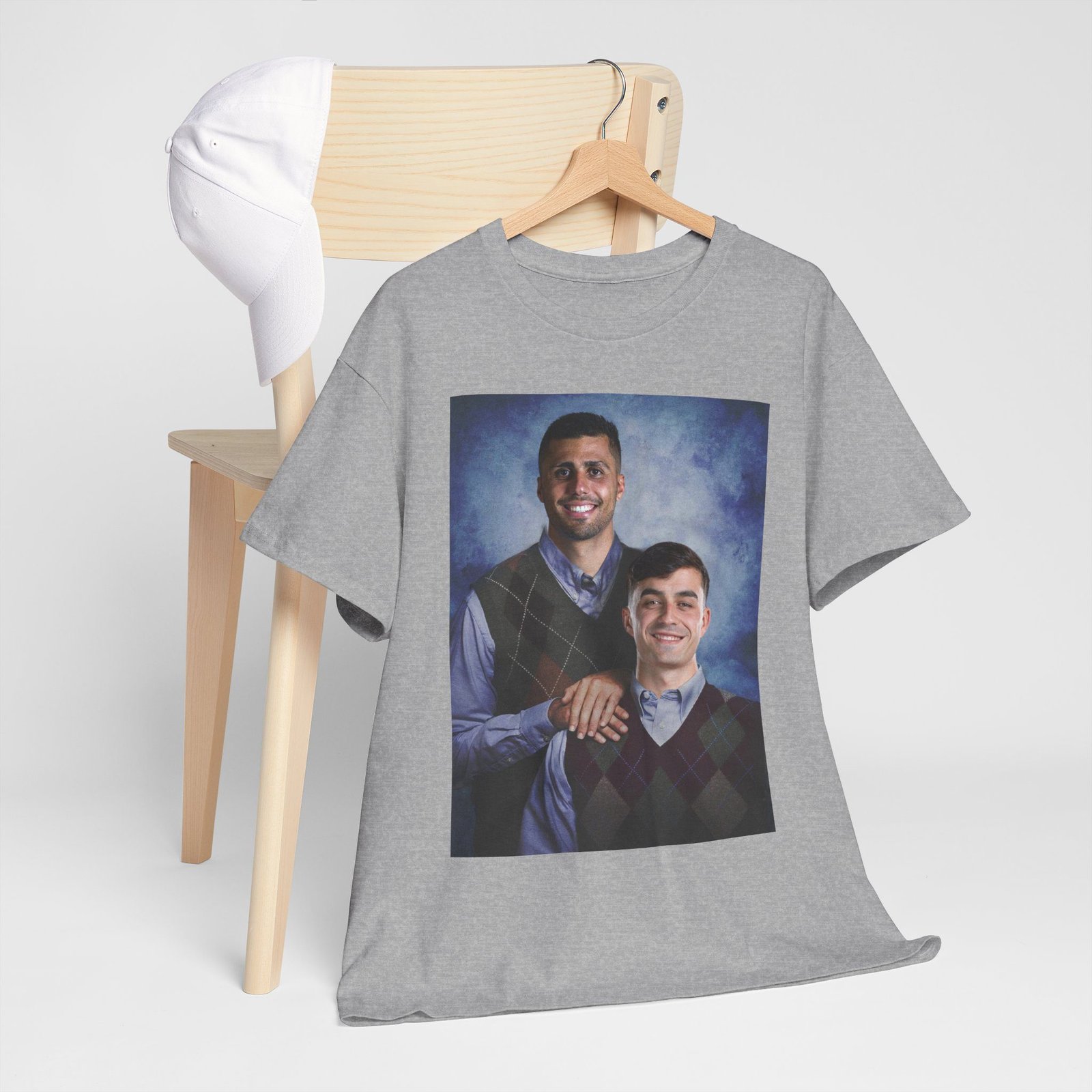 Pedri & Rodri Step Brothers T-Shirt | Barcelona Football Shirt | Barca Fan Gift | Spanish Soccer Tee | Vintage Graphic Unisex Shirt - Image 28
