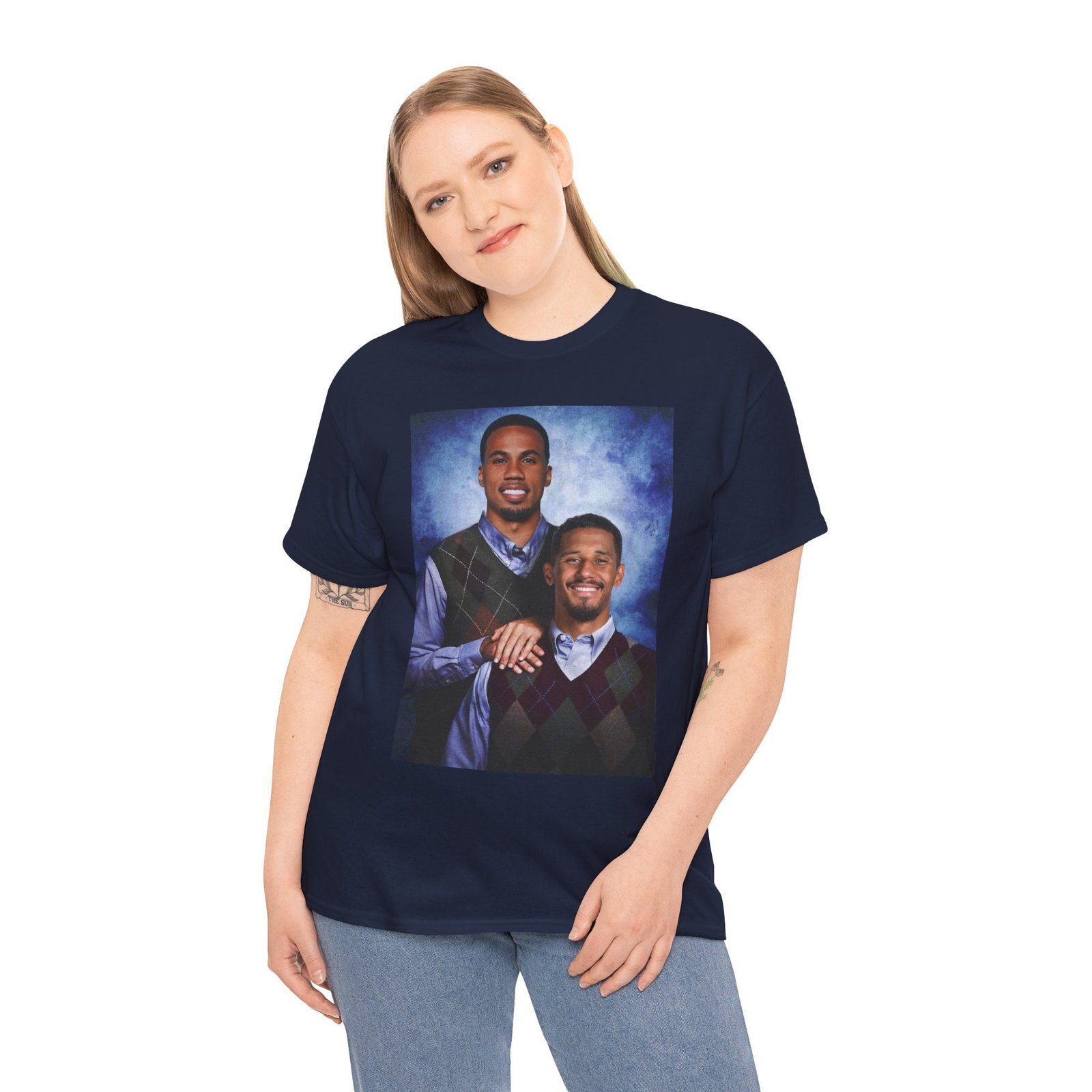 Gabriel & William Saliba T-Shirt | Arsenal FC Shirt | Step brother Shirt | Unisex Heavy Cotton Tee | Arsenal Football | Arsenal Gift - Image 9