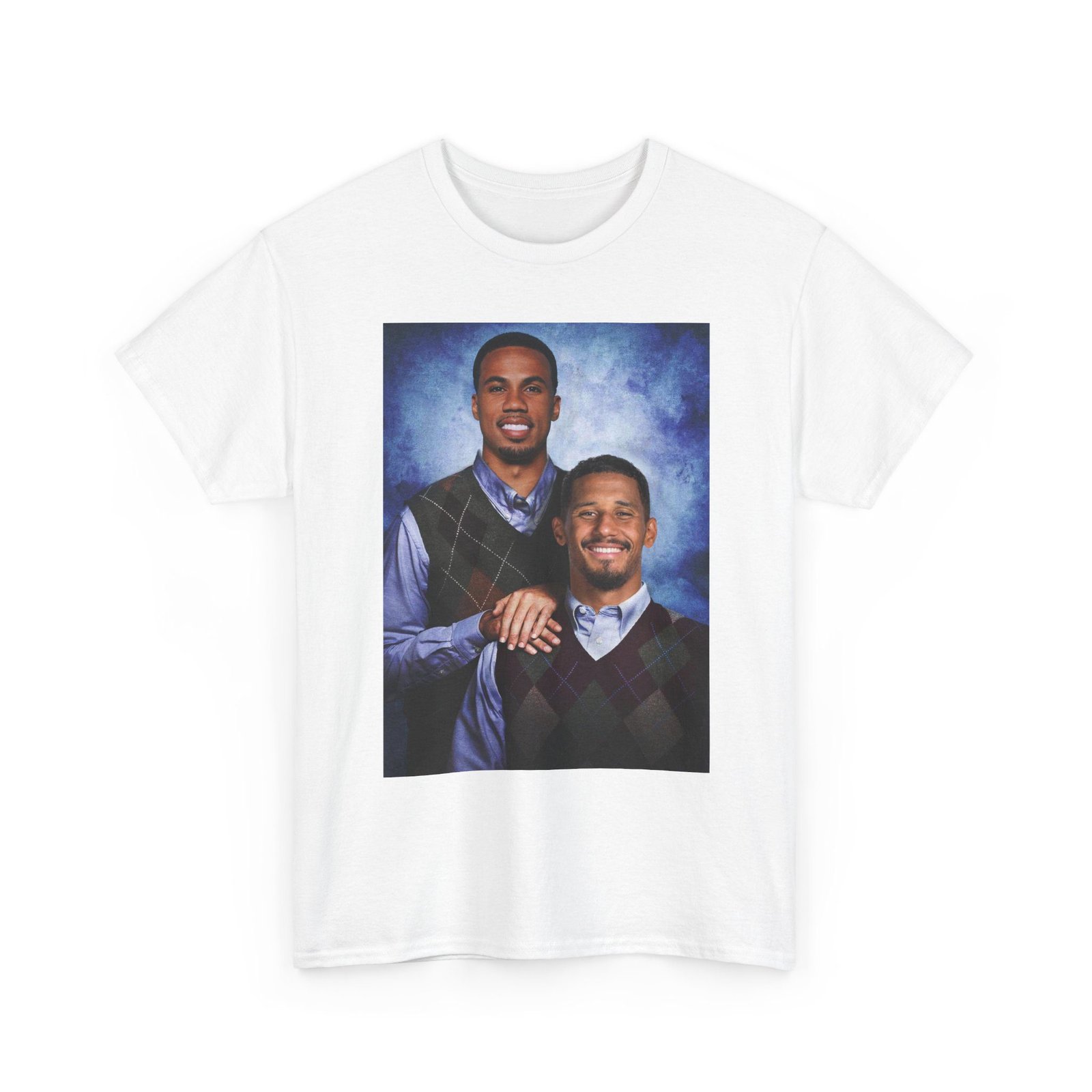 Gabriel & William Saliba T-Shirt | Arsenal FC Shirt | Step brother Shirt | Unisex Heavy Cotton Tee | Arsenal Football | Arsenal Gift - Image 14