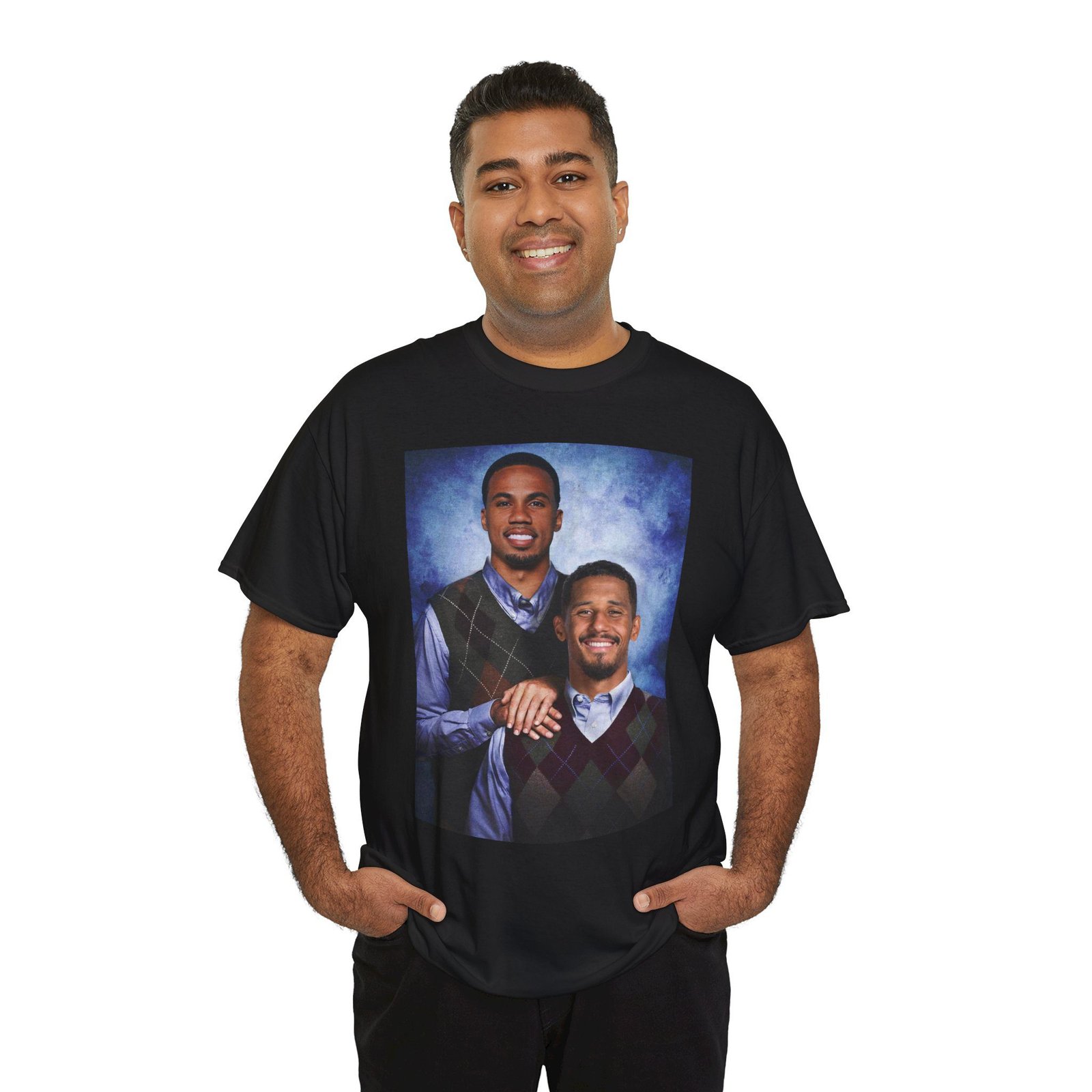 Gabriel & William Saliba T-Shirt | Arsenal FC Shirt | Step brother Shirt | Unisex Heavy Cotton Tee | Arsenal Football | Arsenal Gift - Image 37