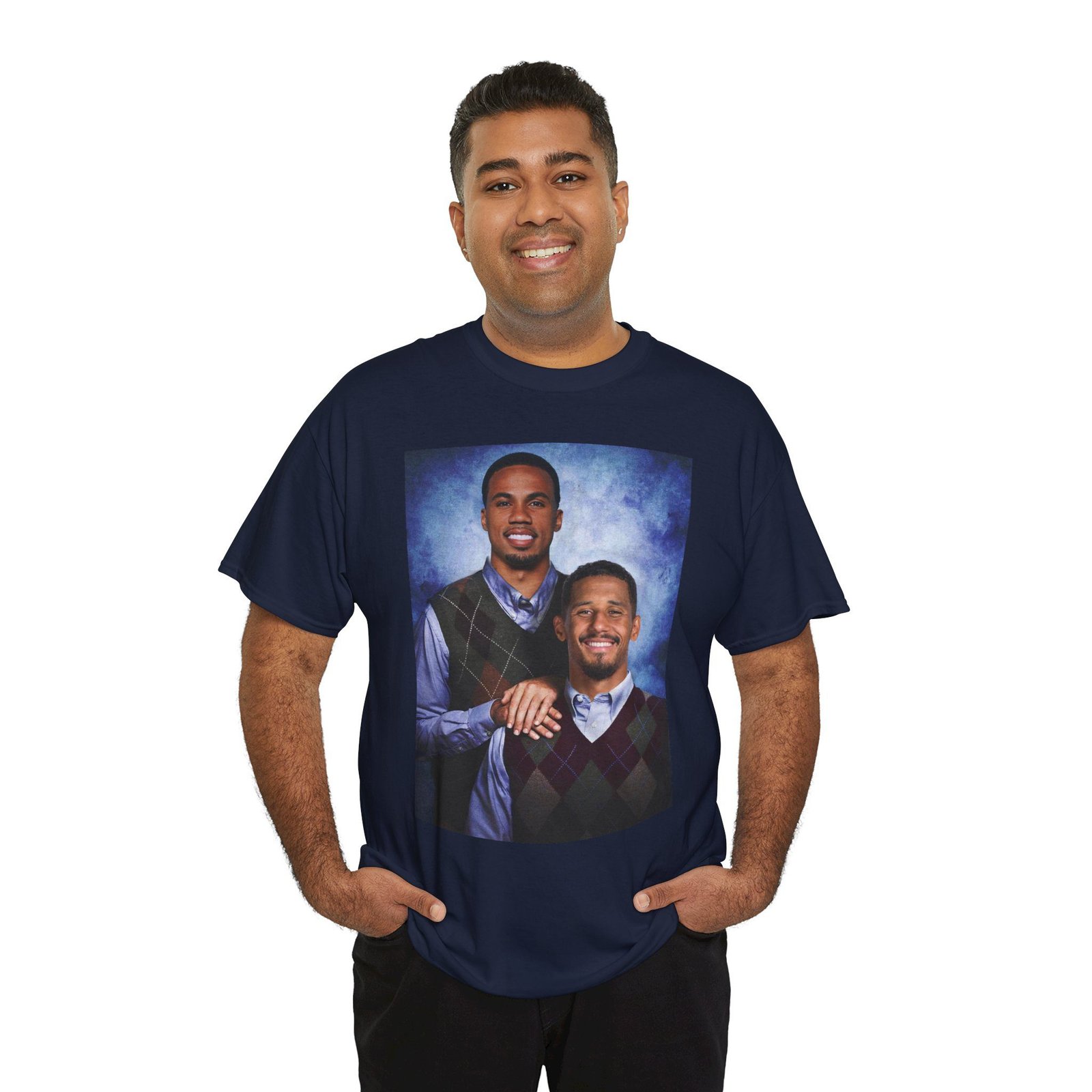 Gabriel & William Saliba T-Shirt | Arsenal FC Shirt | Step brother Shirt | Unisex Heavy Cotton Tee | Arsenal Football | Arsenal Gift - Image 10