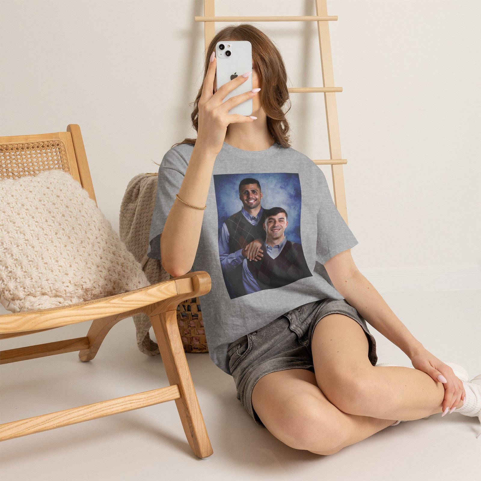 Pedri & Rodri Step Brothers T-Shirt | Barcelona Football Shirt | Barca Fan Gift | Spanish Soccer Tee | Vintage Graphic Unisex Shirt - Image 27