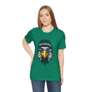 Philly Football T-Shirt | Cool Mascot with Glasses | Vintage Philly Fan Apparel | Retro Football Tee, philly goose , philadelphia eagles