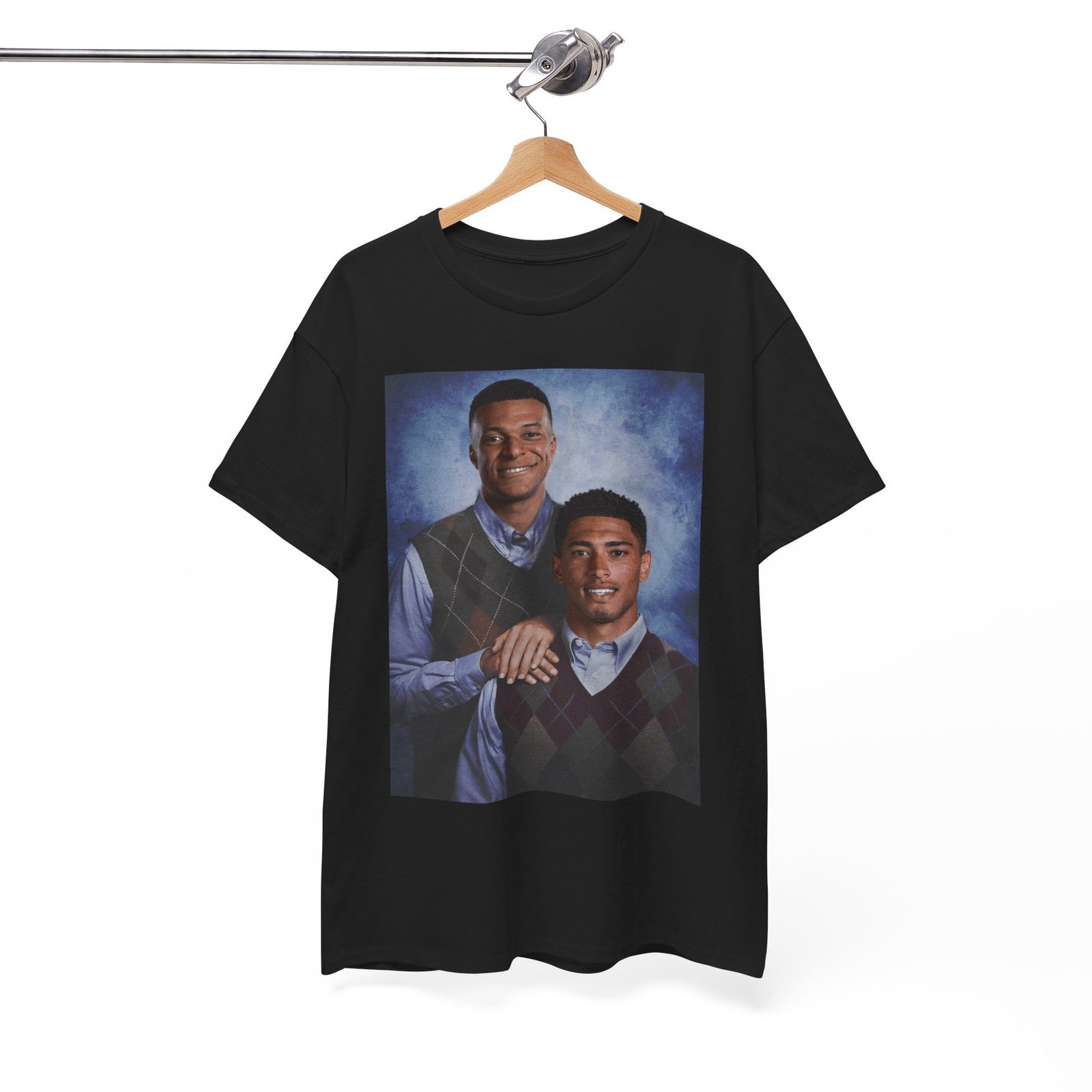 Jude Bellingham Kylian Mbappe Step Brothers T Shirt | Real Madrid Football Shirt | Madrid Fan Gift | Funny Soccer Tee | Football Gift - Image 11