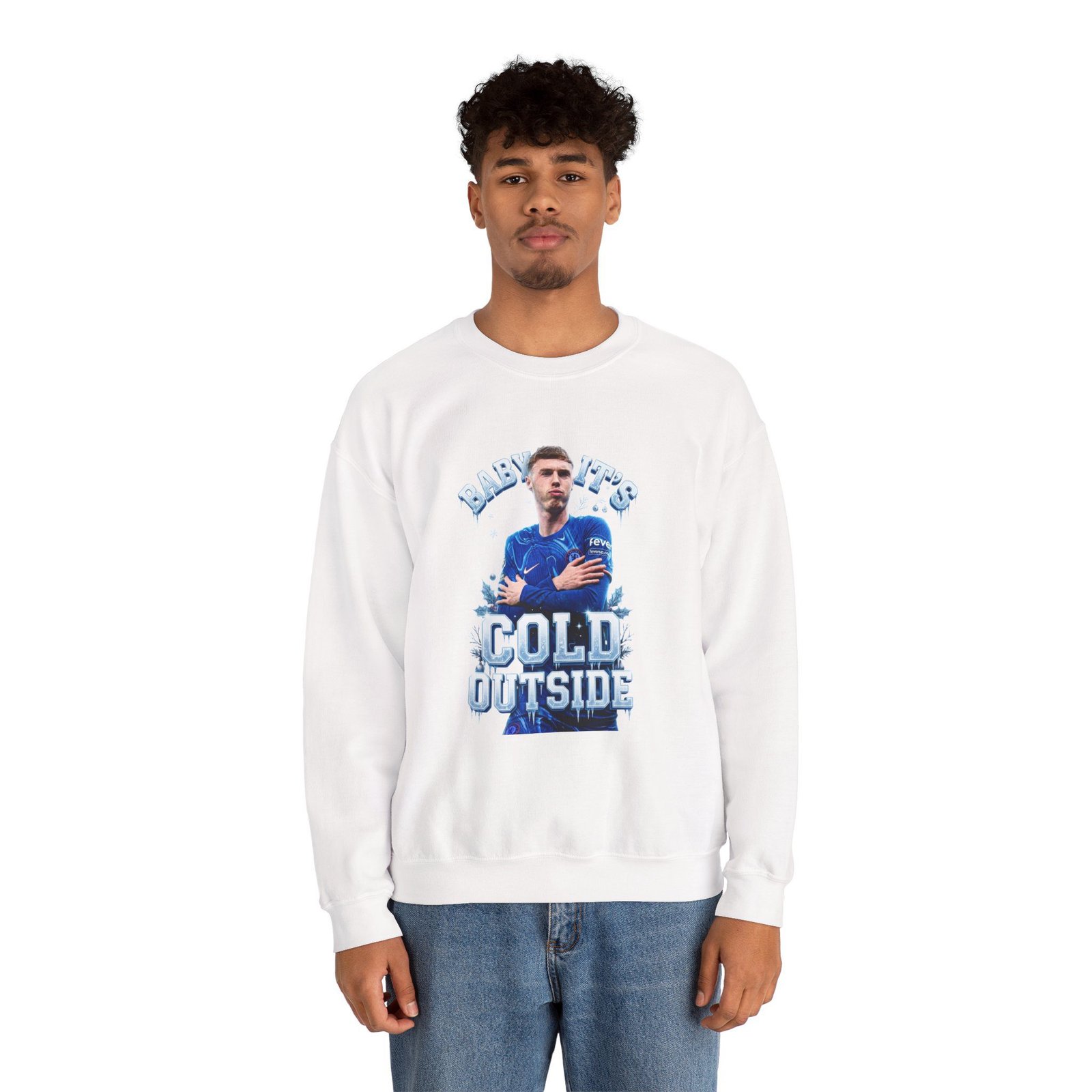 Baby It's Cold Outside sweatshirt | Cole Palmer Its Cold Outside Sweatshirt | Chelsea Football Shirt | Chelsea , Christmas Football Sweater - Image 14