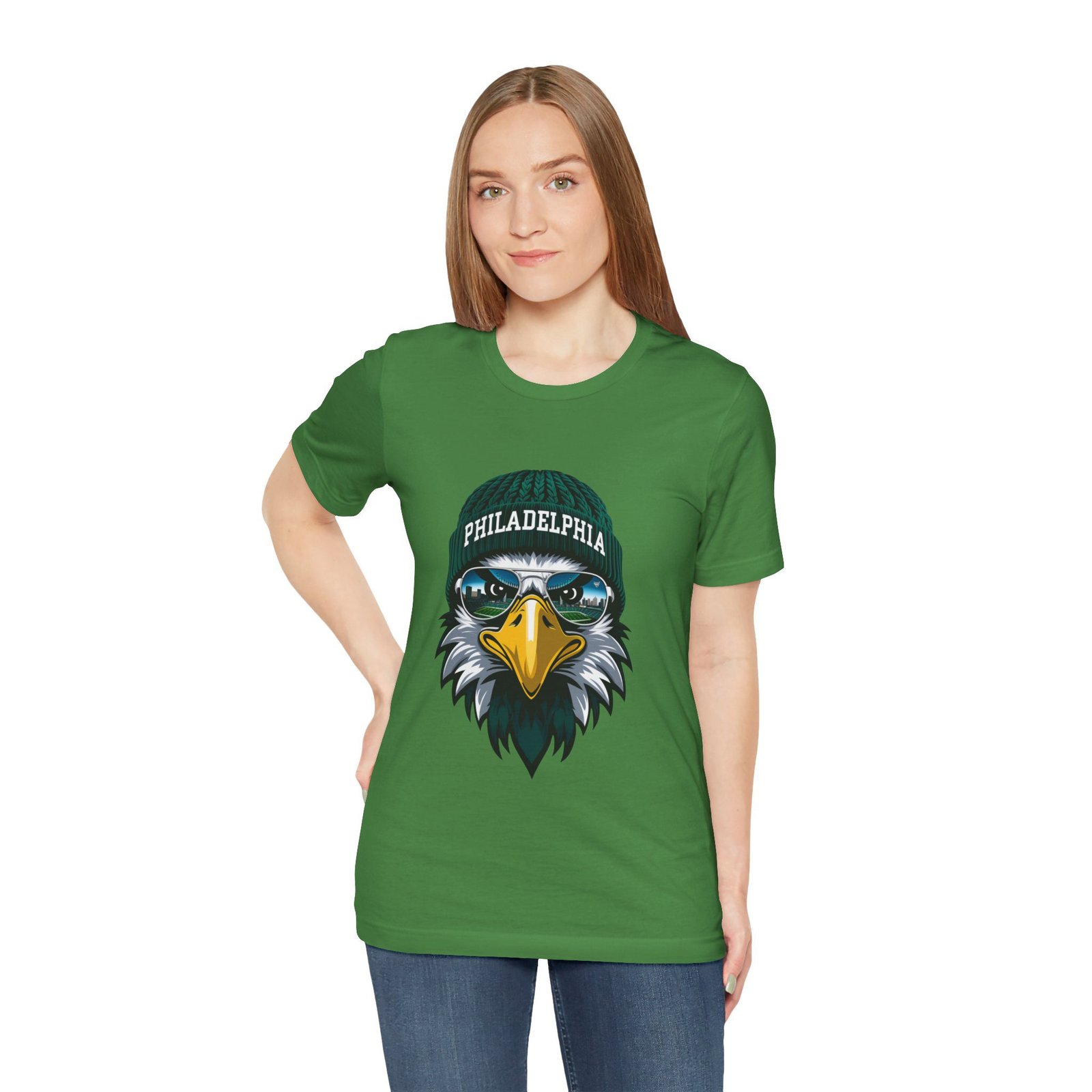 Philly Football T-Shirt | Cool Mascot with Glasses | Vintage Philly Fan Apparel | Retro Football Tee, philly goose , philadelphia eagles - Image 47