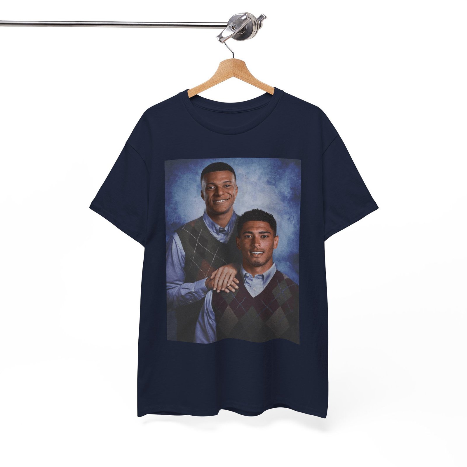 Jude Bellingham Kylian Mbappe Step Brothers T Shirt | Real Madrid Football Shirt | Madrid Fan Gift | Funny Soccer Tee | Football Gift - Image 16