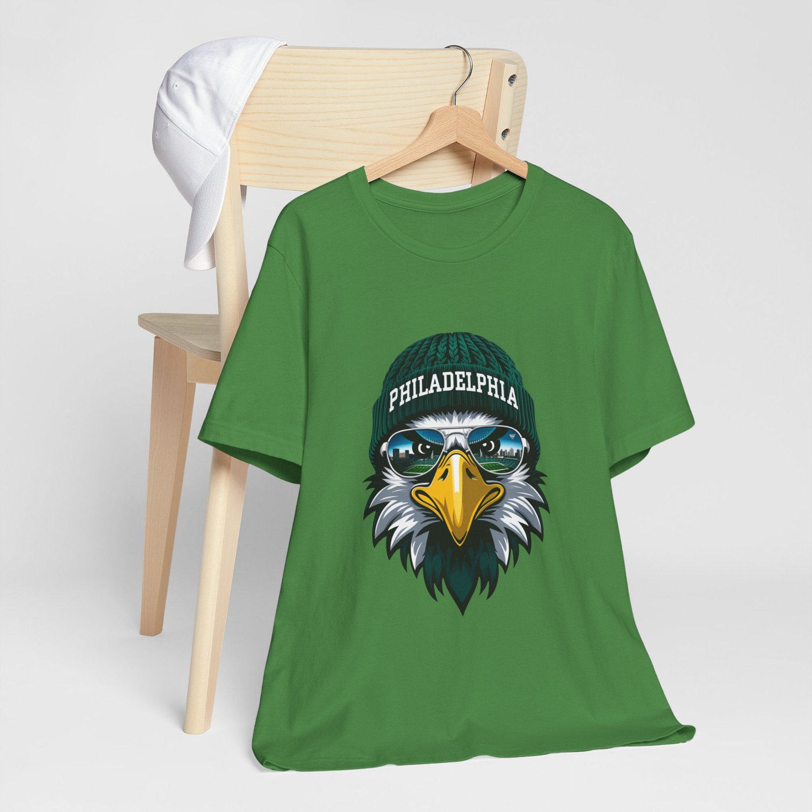 Philly Football T-Shirt | Cool Mascot with Glasses | Vintage Philly Fan Apparel | Retro Football Tee, philly goose , philadelphia eagles - Image 45