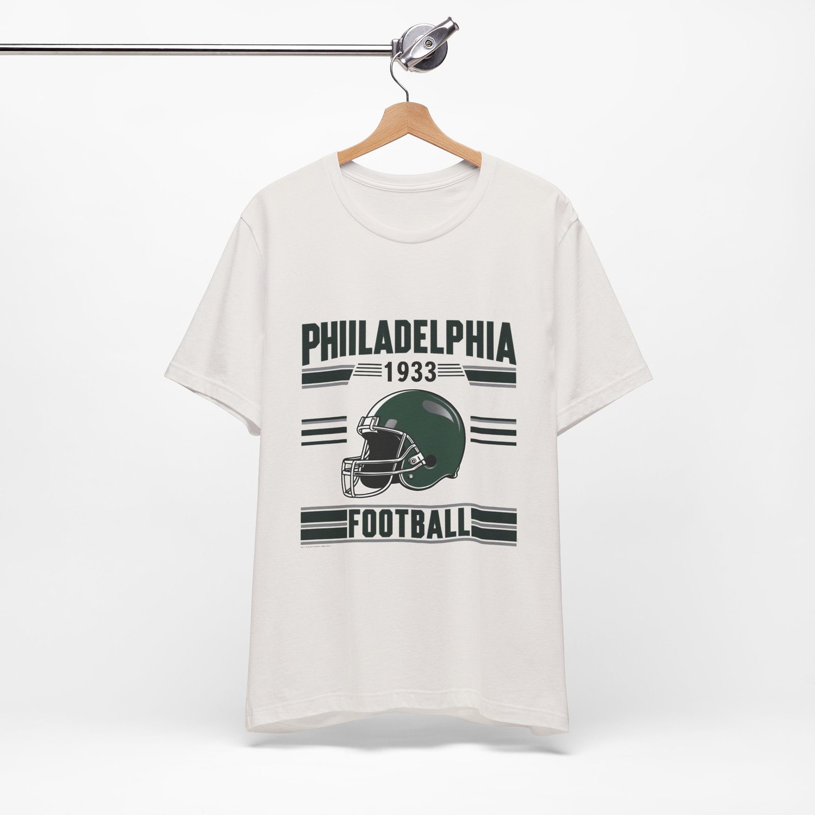Philadelphia Football Retro T-Shirt | Eagles Game Day Gear | Philly Sports Apparel | Vintage Philadelphia Unisex Jersey Short Sleeve Tee - Image 37