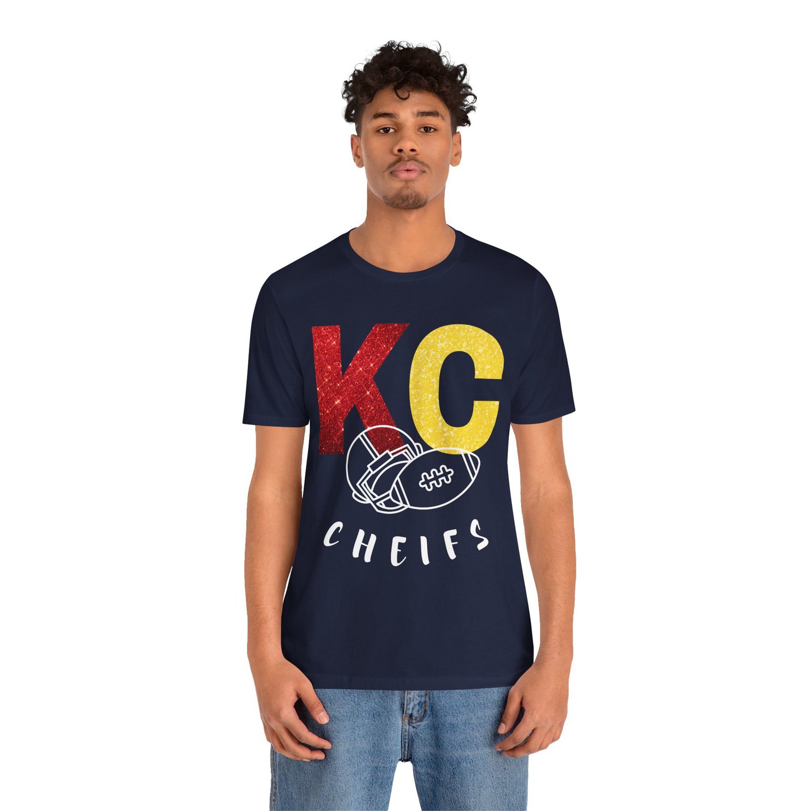 Kansas City Chiefs t shirt | KC Chiefs Hoodie | Vintage Football Pullover | Game Day Apparel | Gift for Chiefs Jersey Short Sleeve Tee - Image 39