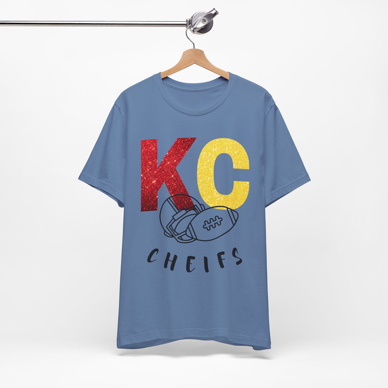 Kansas City Chiefs t shirt | KC Chiefs Hoodie | Vintage Football Pullover | Game Day Apparel | Gift for Chiefs Jersey Short Sleeve Tee - Image 33