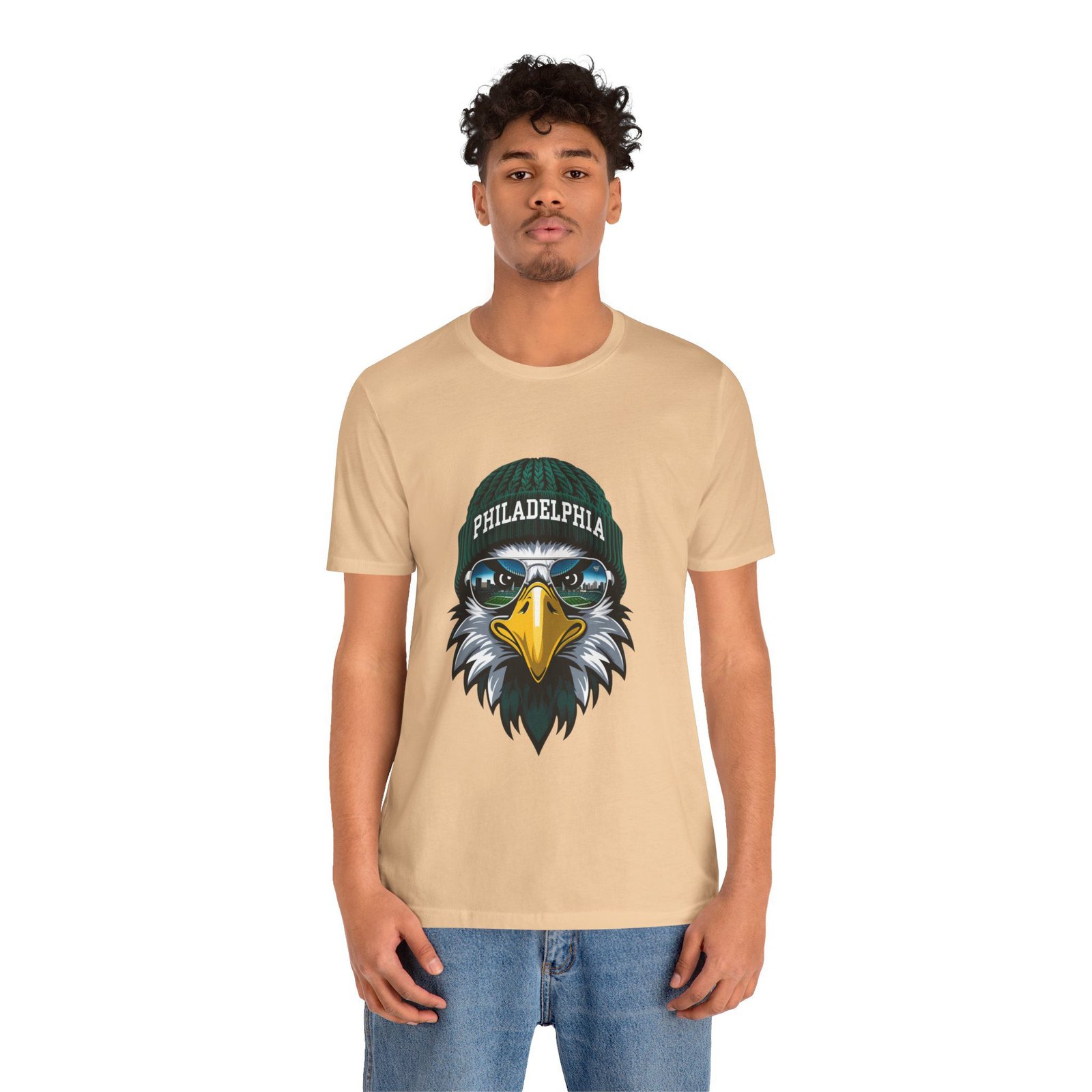 Philly Football T-Shirt | Cool Mascot with Glasses | Vintage Philly Fan Apparel | Retro Football Tee, philly goose , philadelphia eagles - Image 34