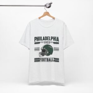 Philadelphia Football Retro T-Shirt | Eagles Game Day Gear | Philly Sports Apparel | Vintage Philadelphia Unisex Jersey Short Sleeve Tee