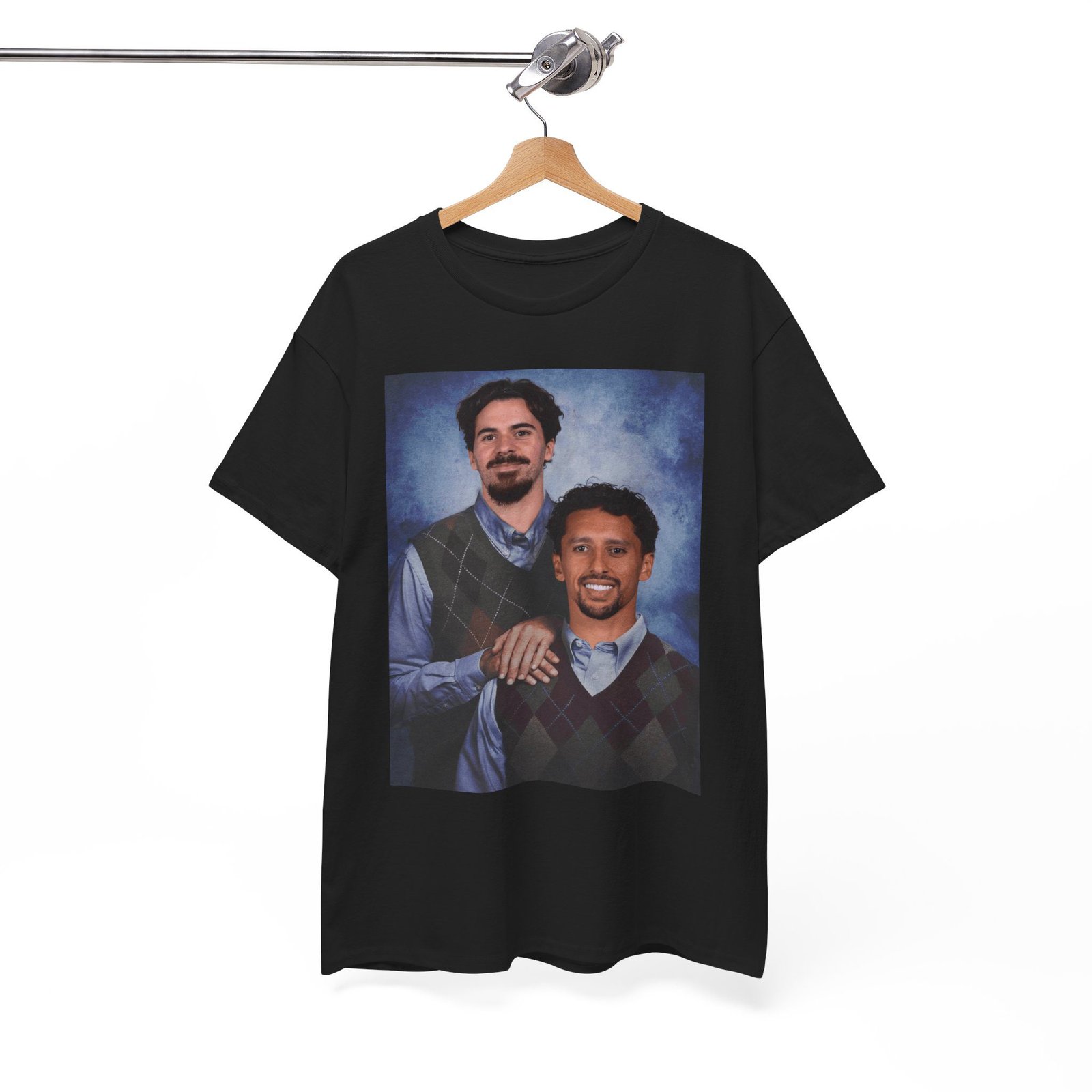 Marquinhos Vitinha Step Brothers T Shirt | PSG Football Shirt | Paris Fan Gift | Funny Soccer Tee | Football Gift - Image 18