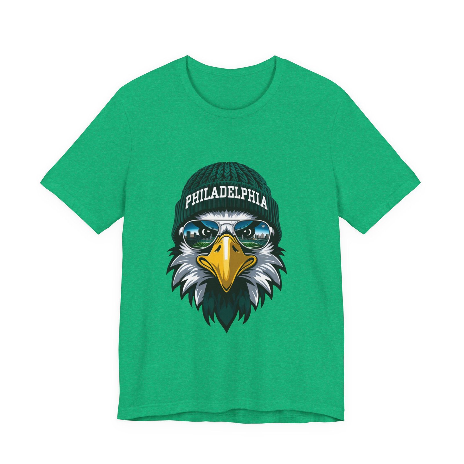 Philly Football T-Shirt | Cool Mascot with Glasses | Vintage Philly Fan Apparel | Retro Football Tee, philly goose , philadelphia eagles - Image 56