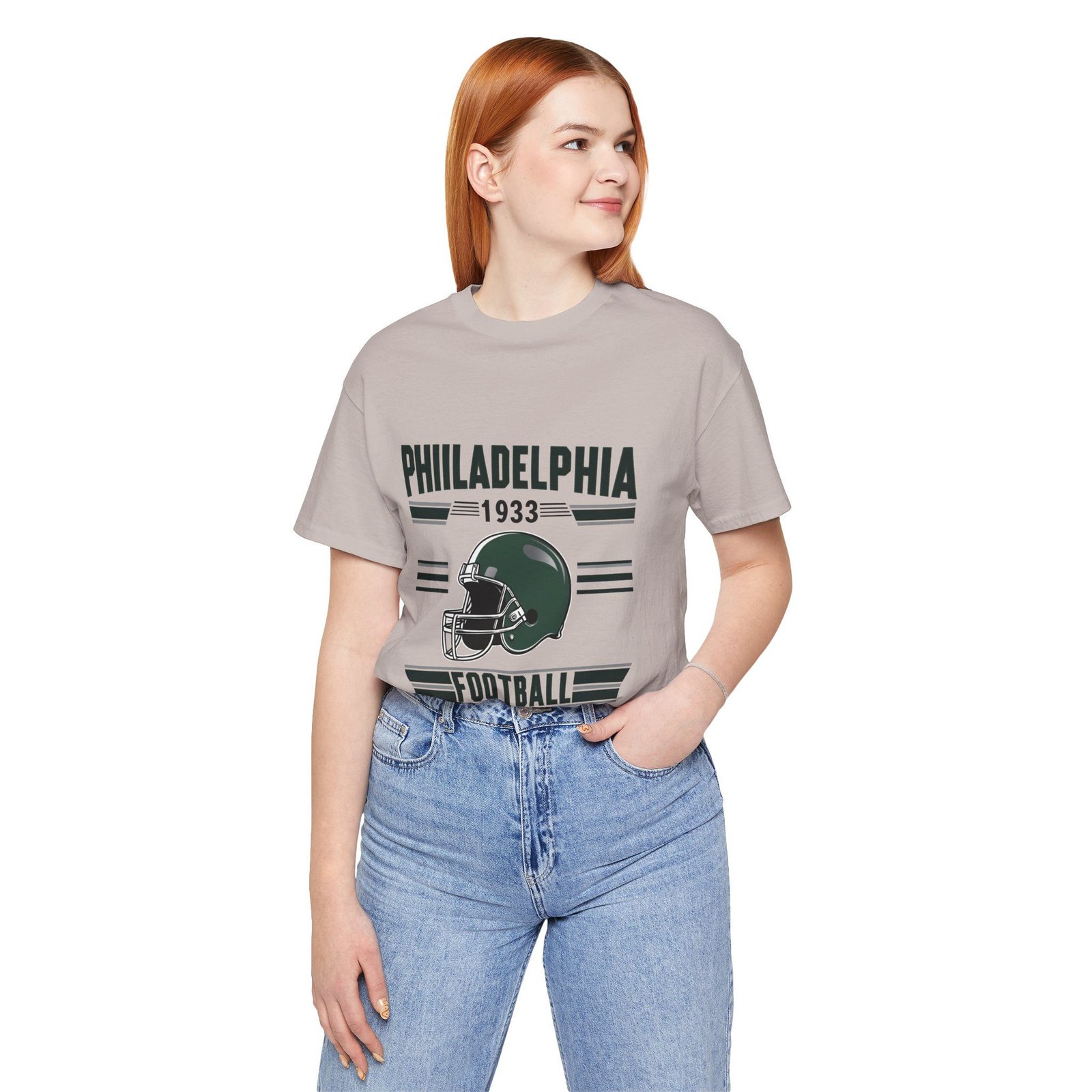 Philadelphia Football Retro T-Shirt | Eagles Game Day Gear | Philly Sports Apparel | Vintage Philadelphia Unisex Jersey Short Sleeve Tee - Image 46
