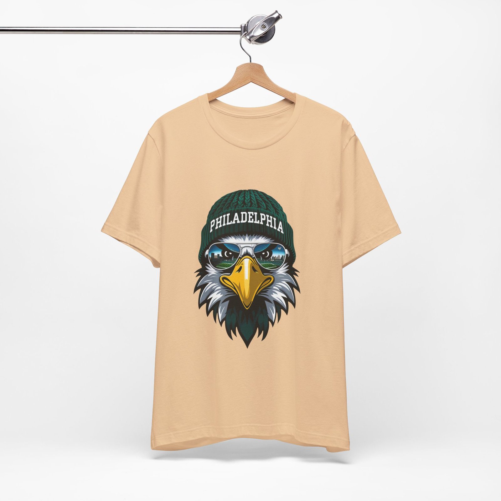 Philly Football T-Shirt | Cool Mascot with Glasses | Vintage Philly Fan Apparel | Retro Football Tee, philly goose , philadelphia eagles - Image 31