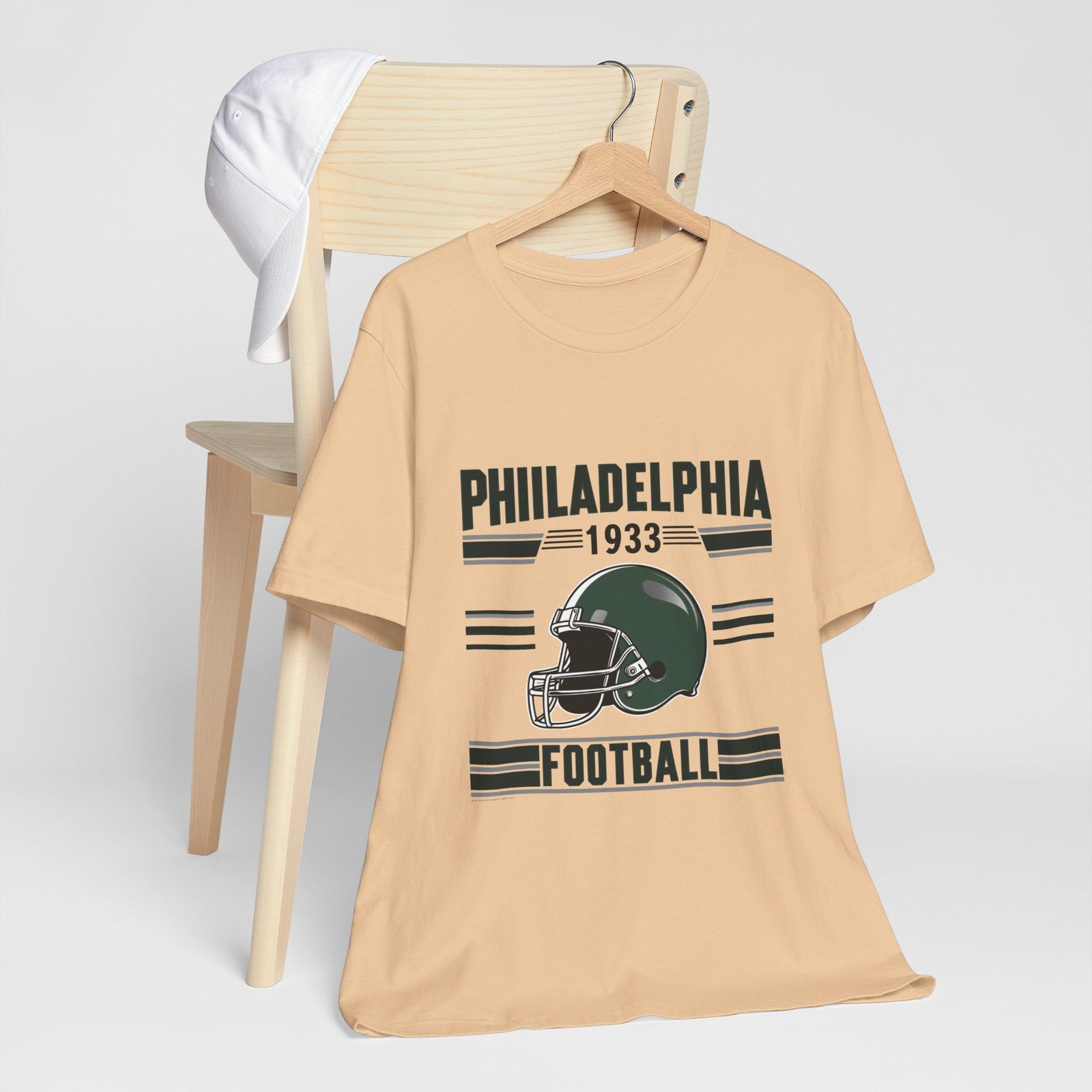 Philadelphia Football Retro T-Shirt | Eagles Game Day Gear | Philly Sports Apparel | Vintage Philadelphia Unisex Jersey Short Sleeve Tee - Image 32