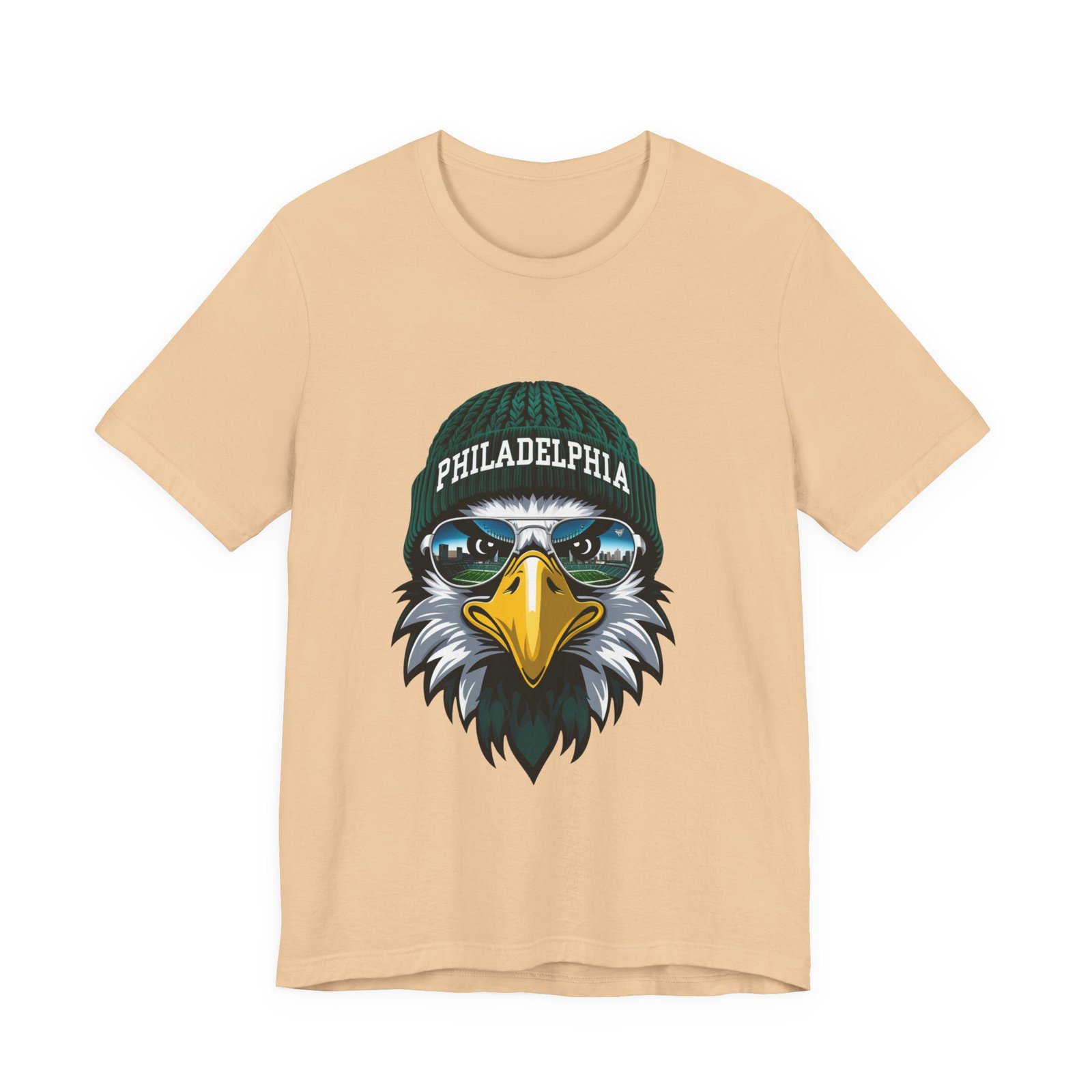 Philly Football T-Shirt | Cool Mascot with Glasses | Vintage Philly Fan Apparel | Retro Football Tee, philly goose , philadelphia eagles - Image 32