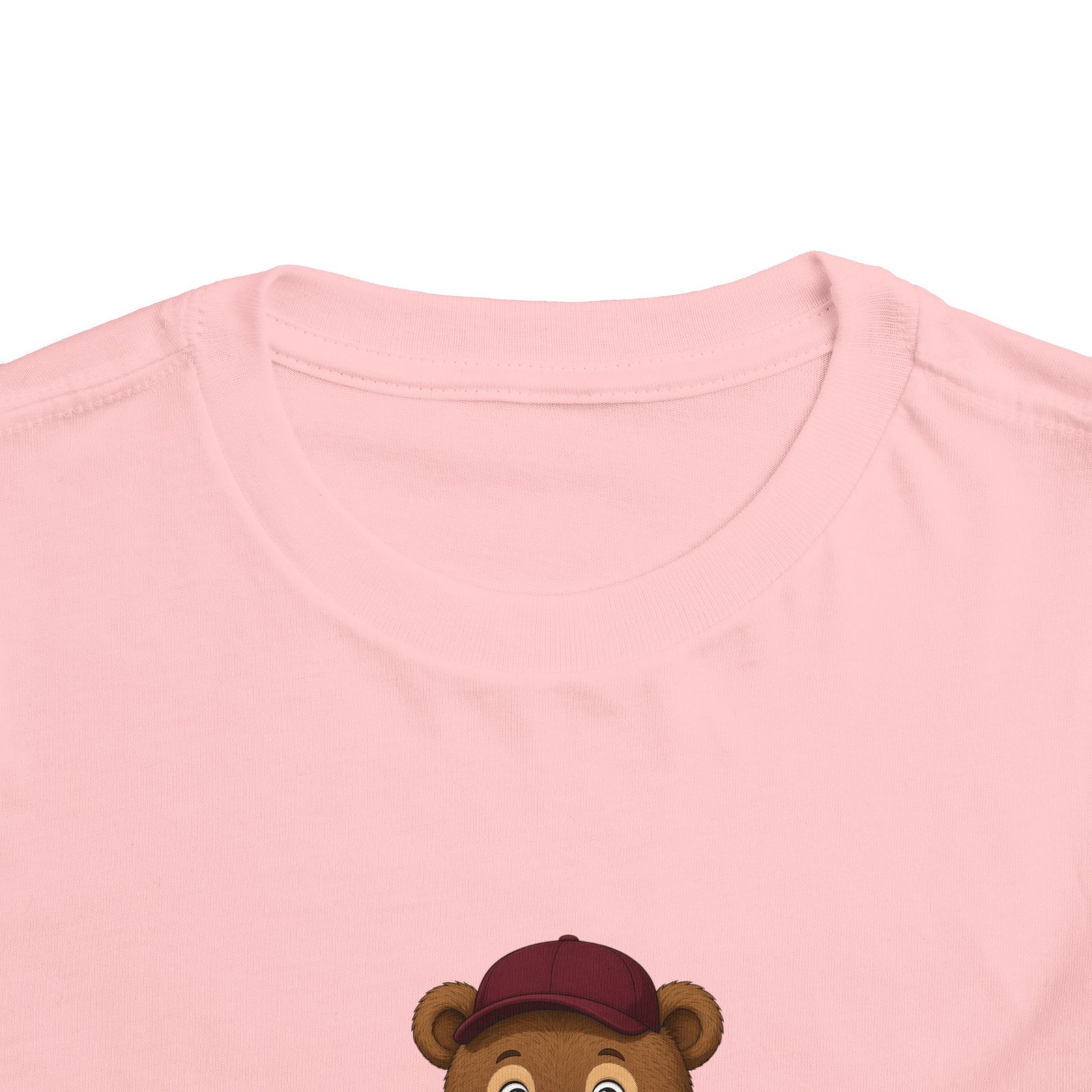 Washington Football Teddy Bear Kids T Shirt | Red Gold Football Bear Tee | Kids Football Fan Shirt | Toddler (2T–5/6T) - Image 3
