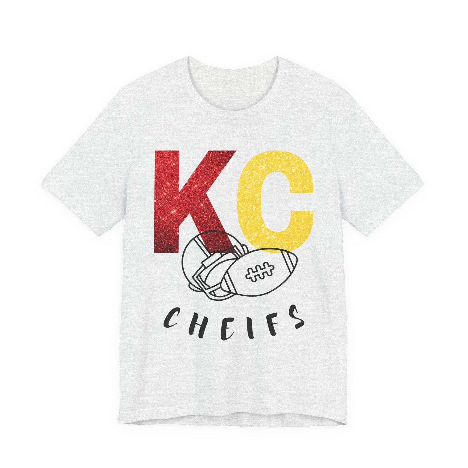 Kansas City Chiefs t shirt | KC Chiefs Hoodie | Vintage Football Pullover | Game Day Apparel | Gift for Chiefs Jersey Short Sleeve Tee - Image 17